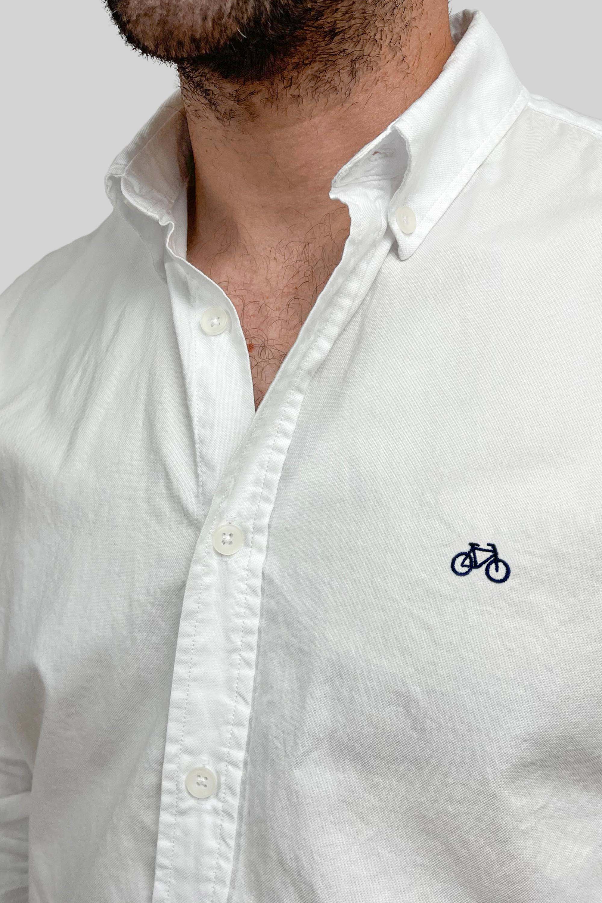 CAMISA OXFORD BLANCO
