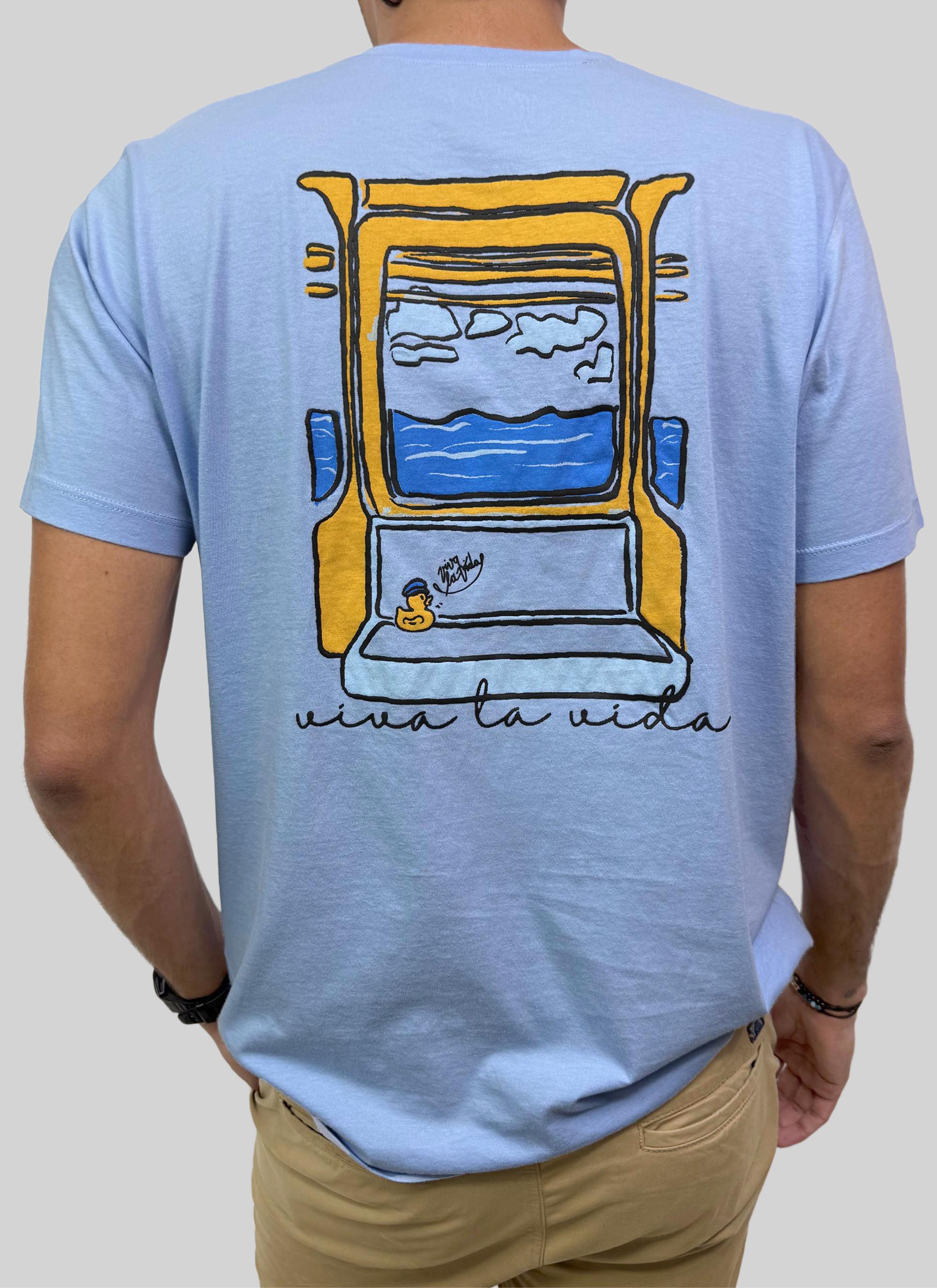 CAMISETA DUCK IN A BOAT