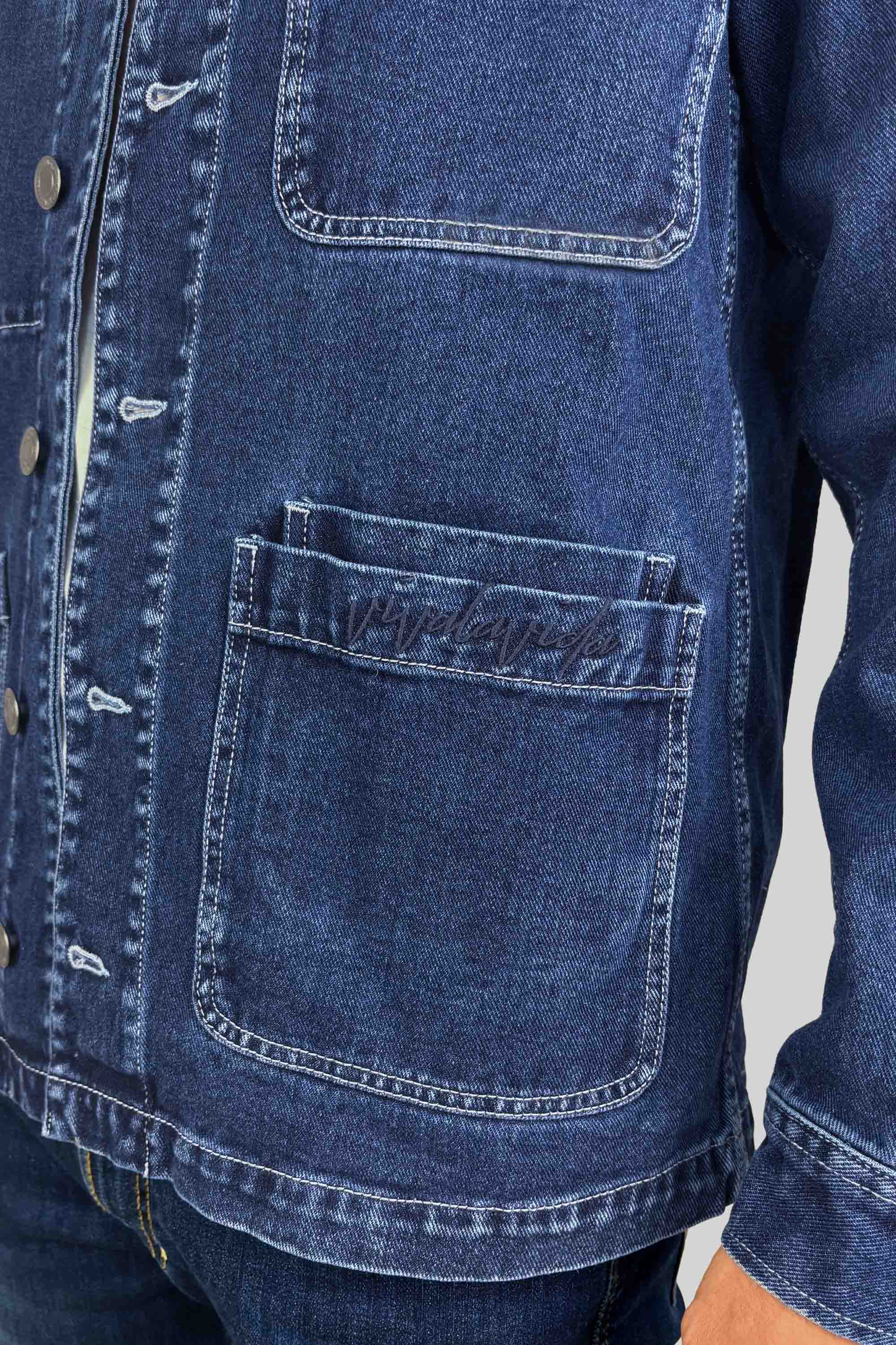 CHAQUETA POCKET DENIM