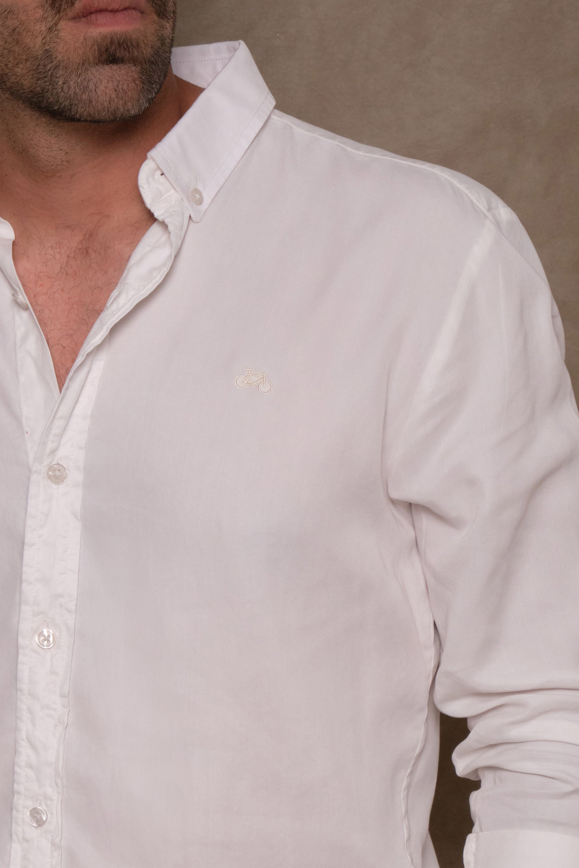 CAMISA LYOCELL NP CREAM