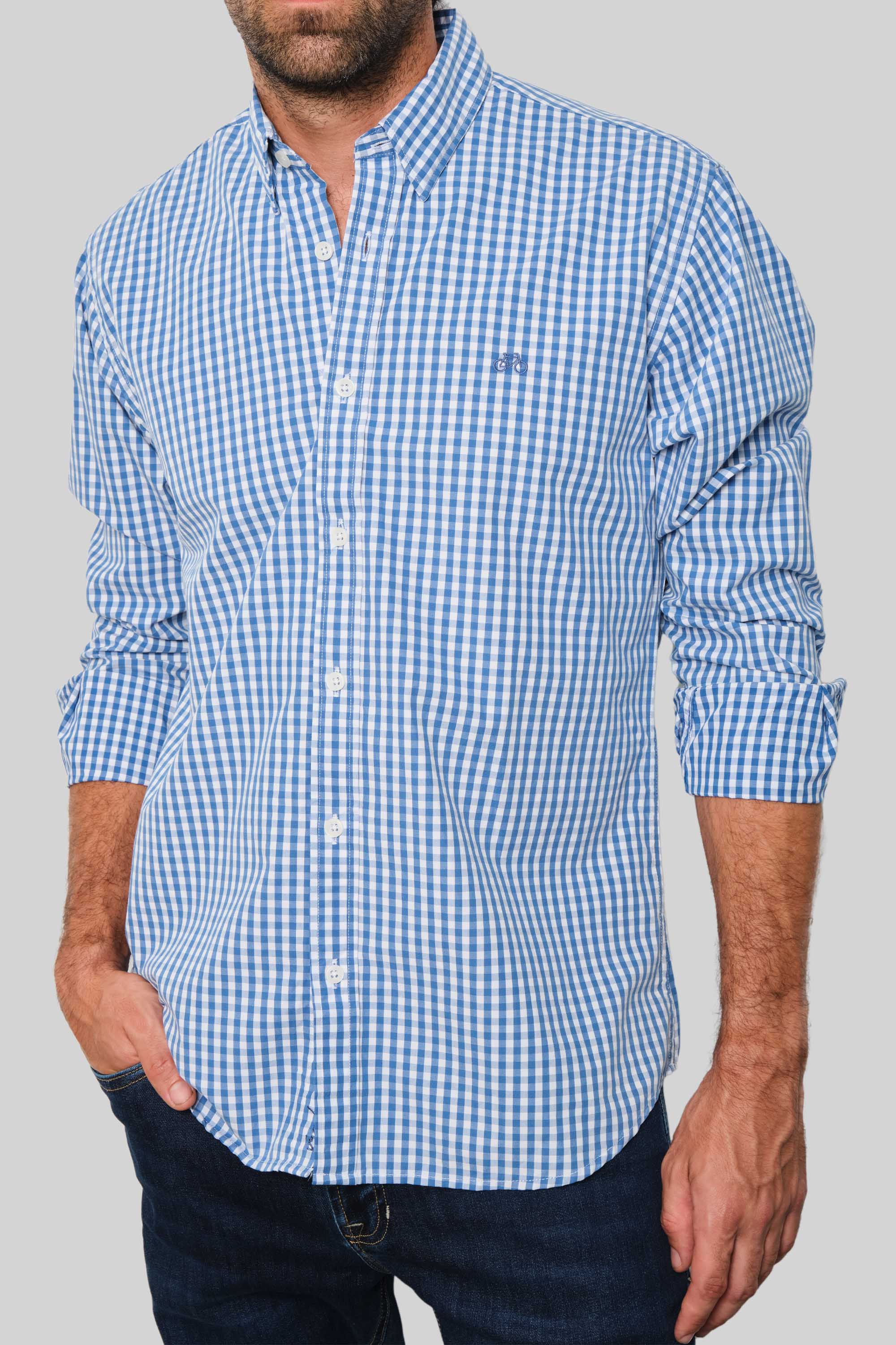 CAMISA AQUA CHESS