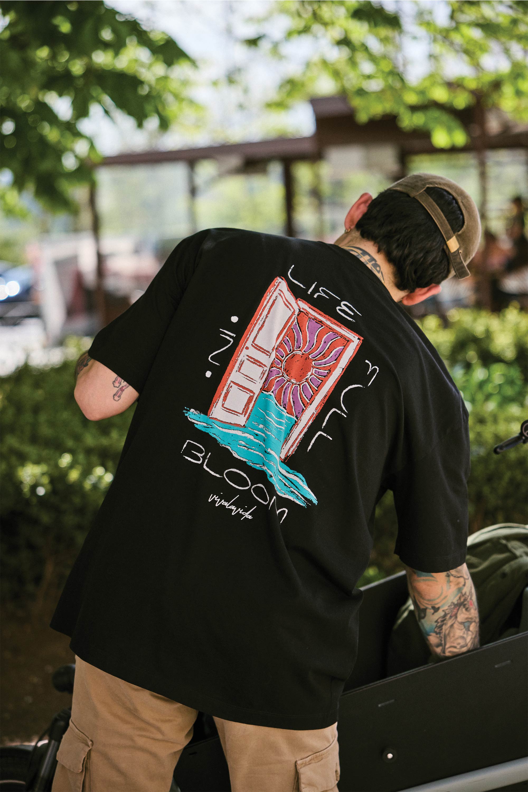 CAMISETA OVERSIZE BLOOM