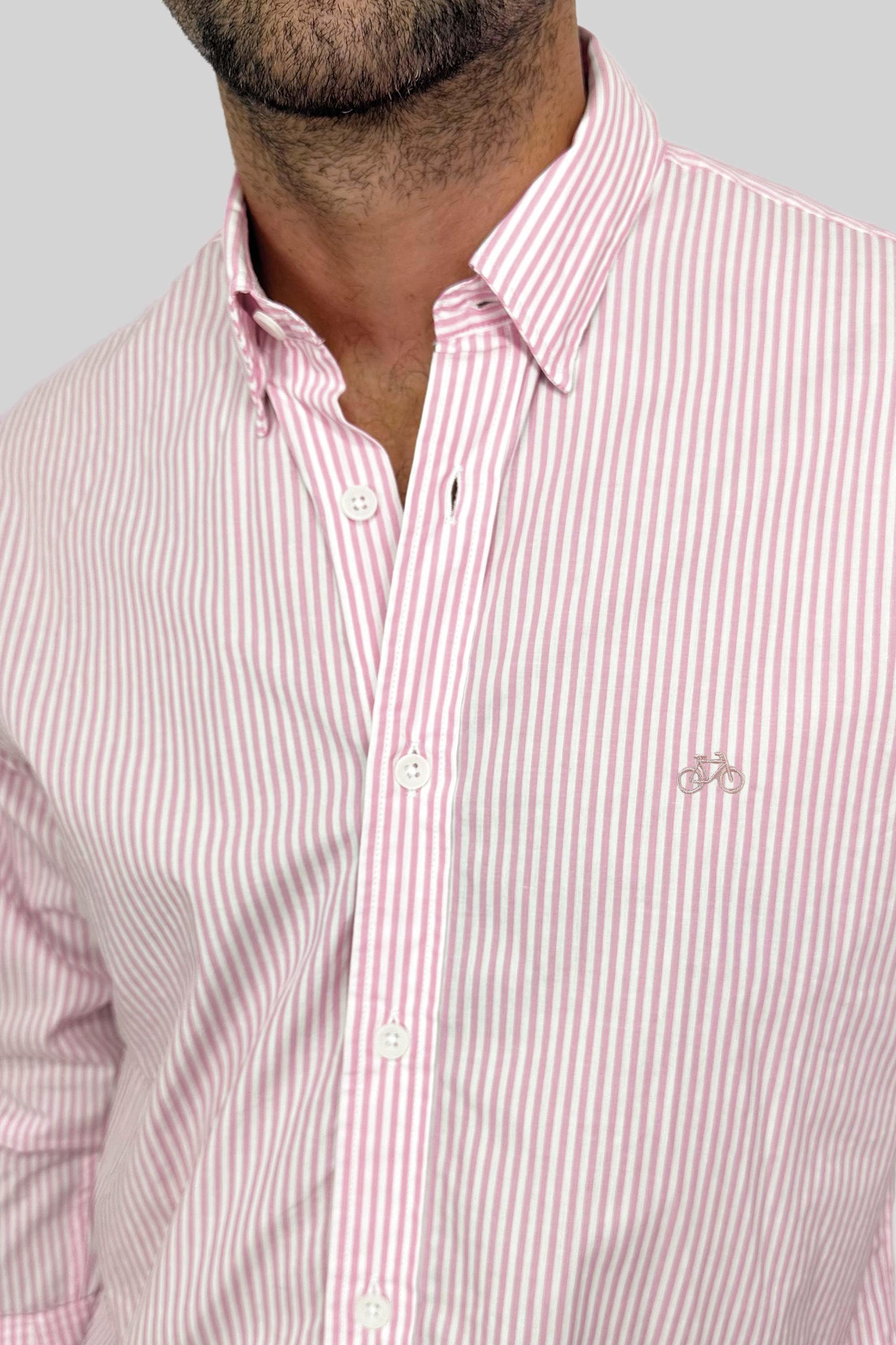 CAMISA BABY PINK LINES