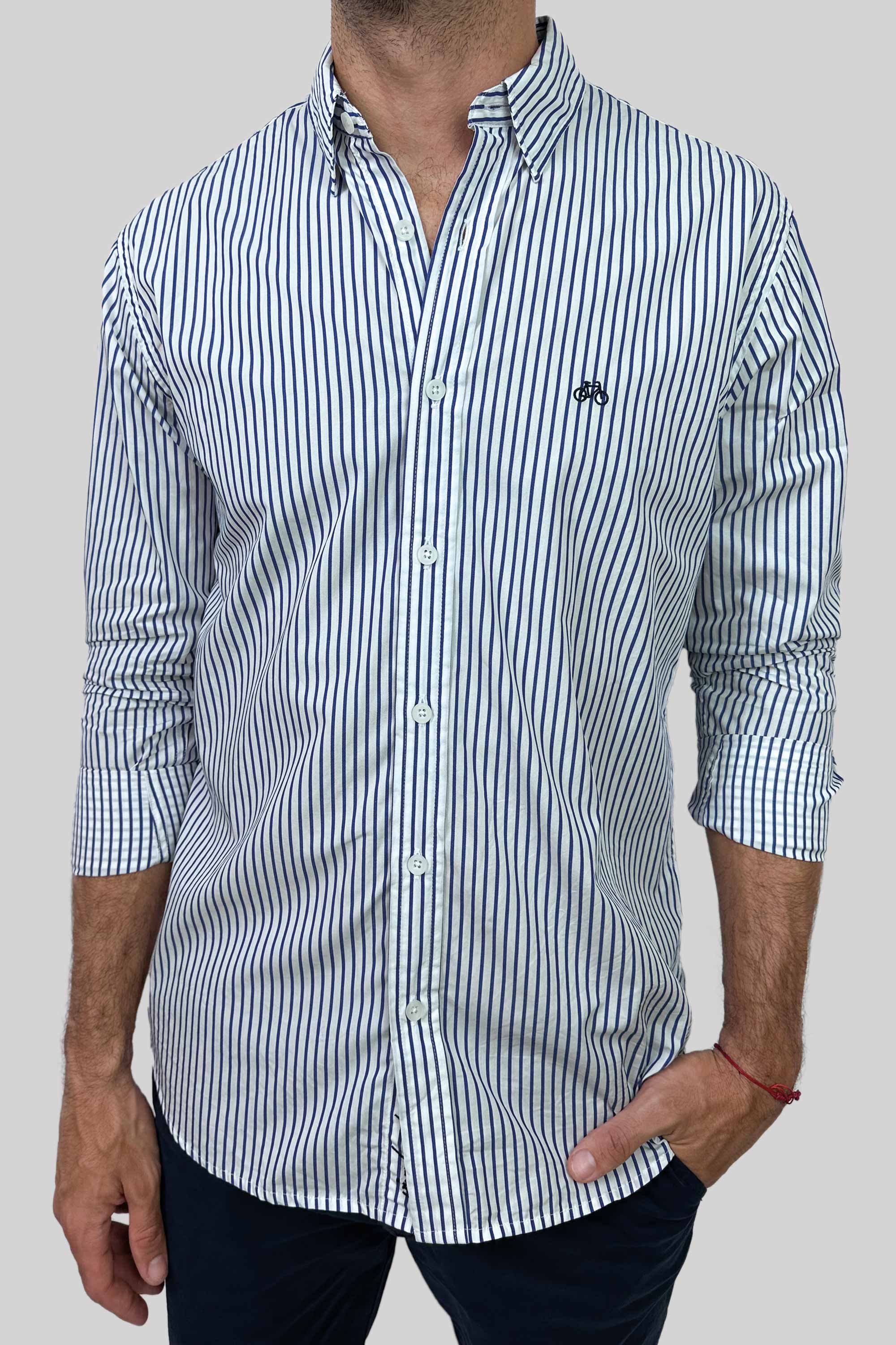 CAMISA DARK STRIPES