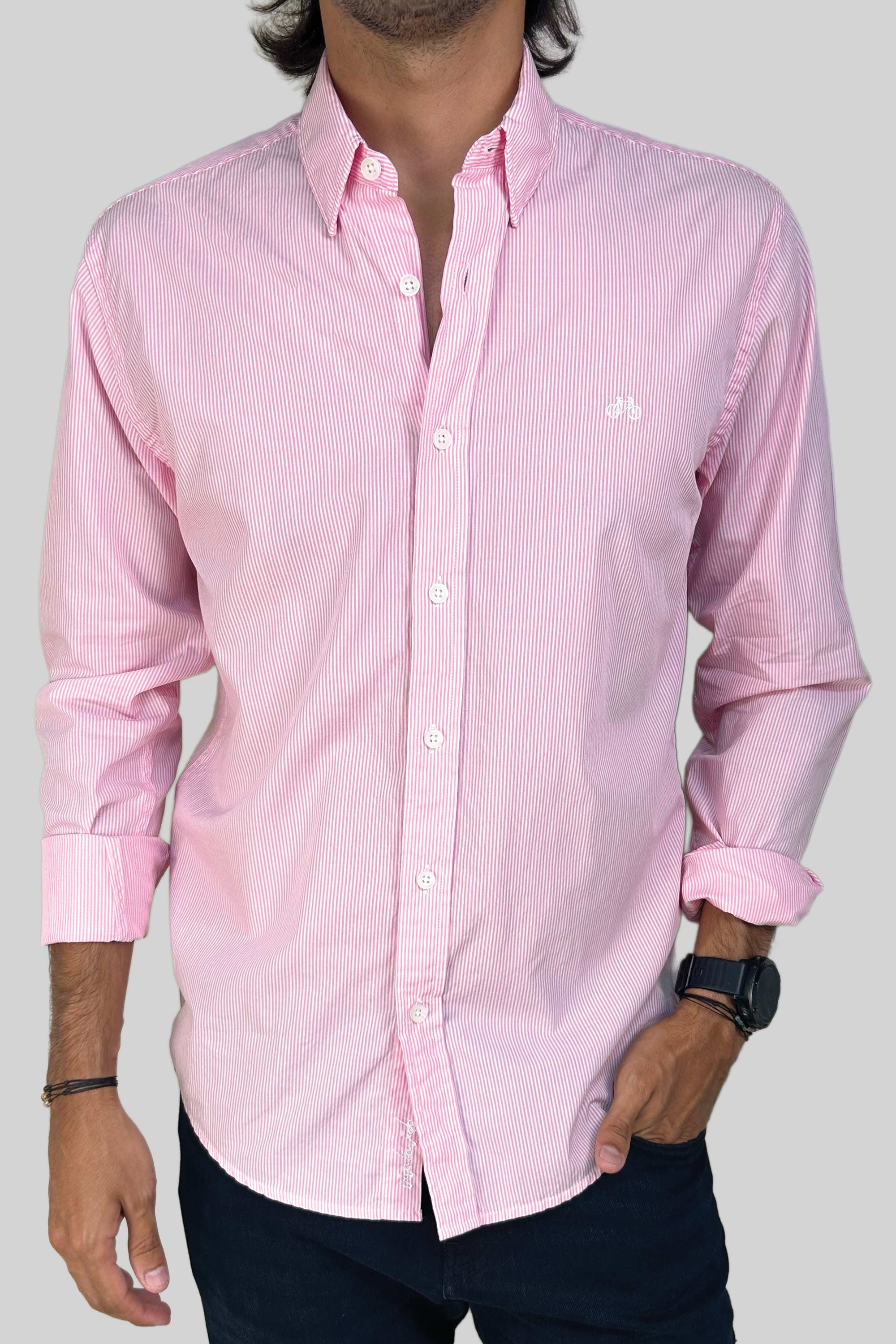 CAMISA MINI PINK LINES