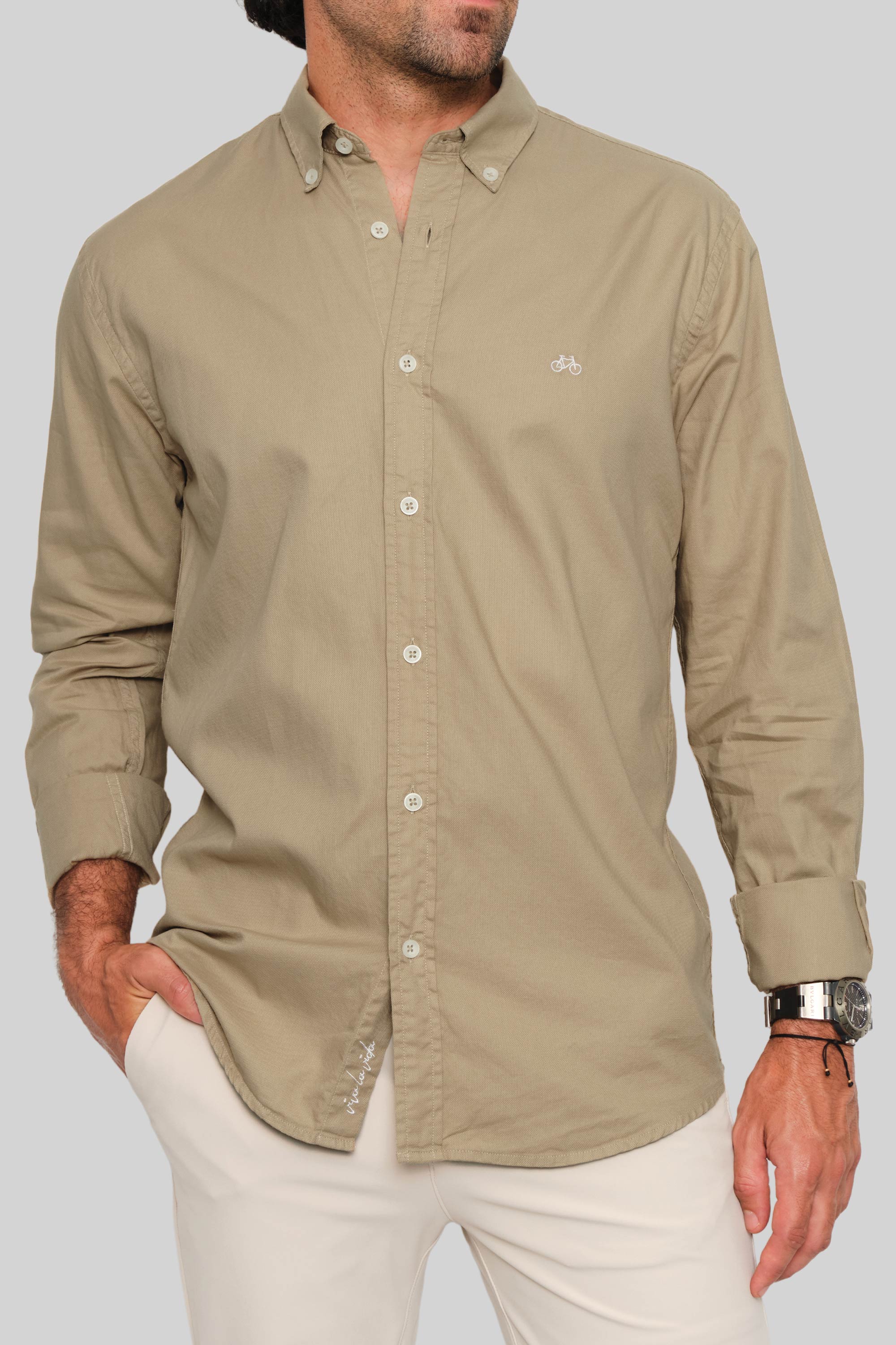 CAMISA OXFORD PIMA DUNE