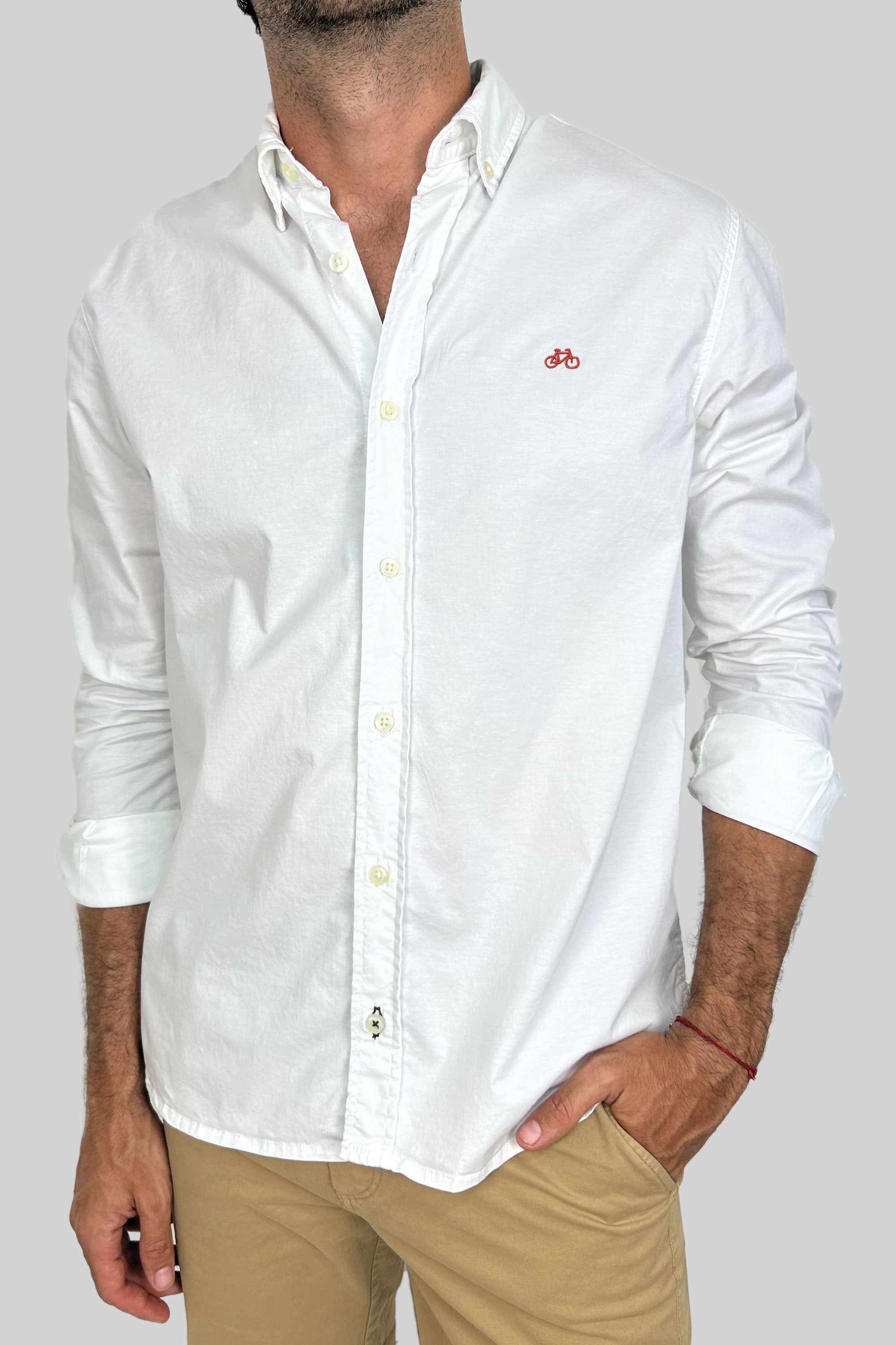 CAMISA SAN JACINTO BLANCA