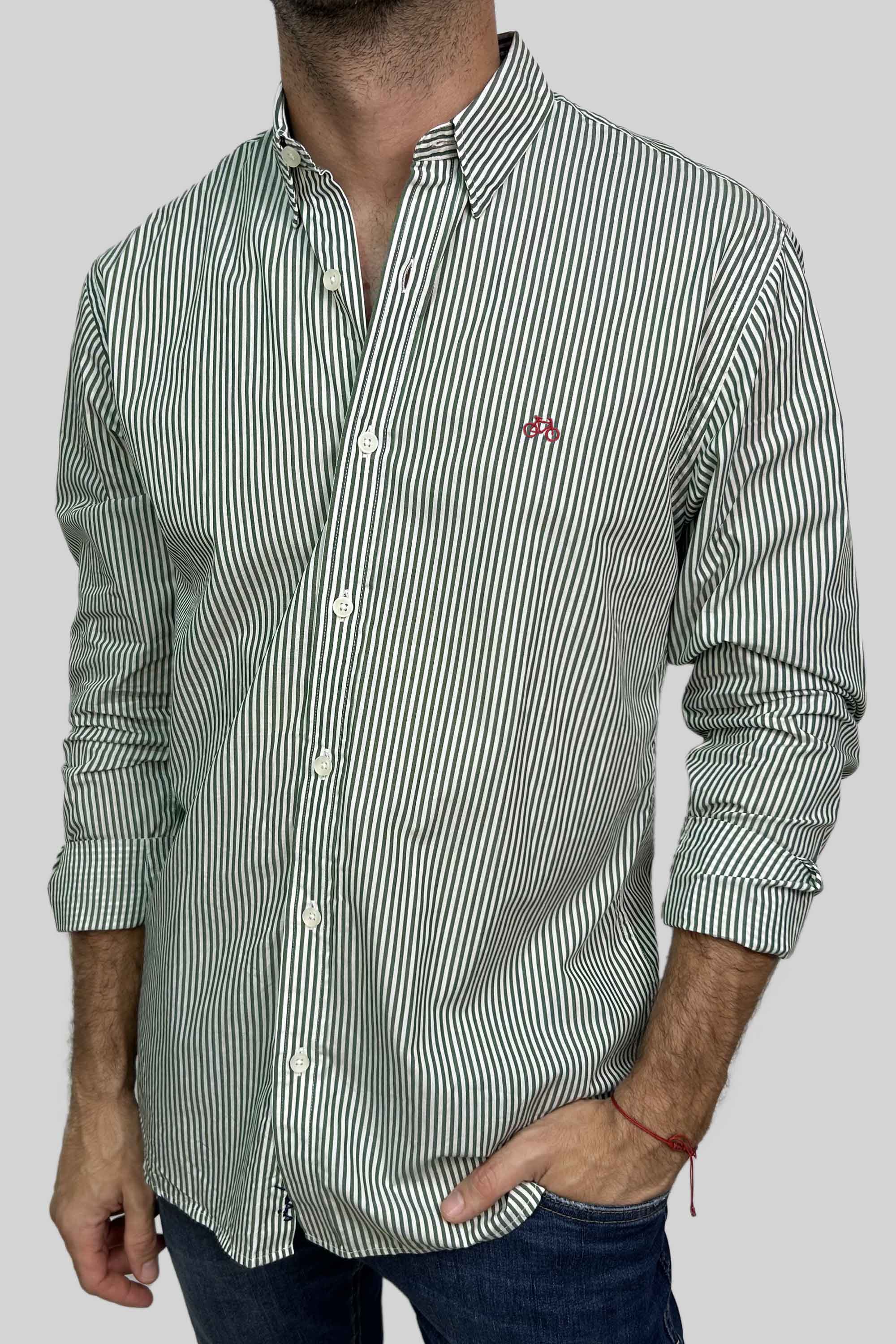 CAMISA GREEN LINES