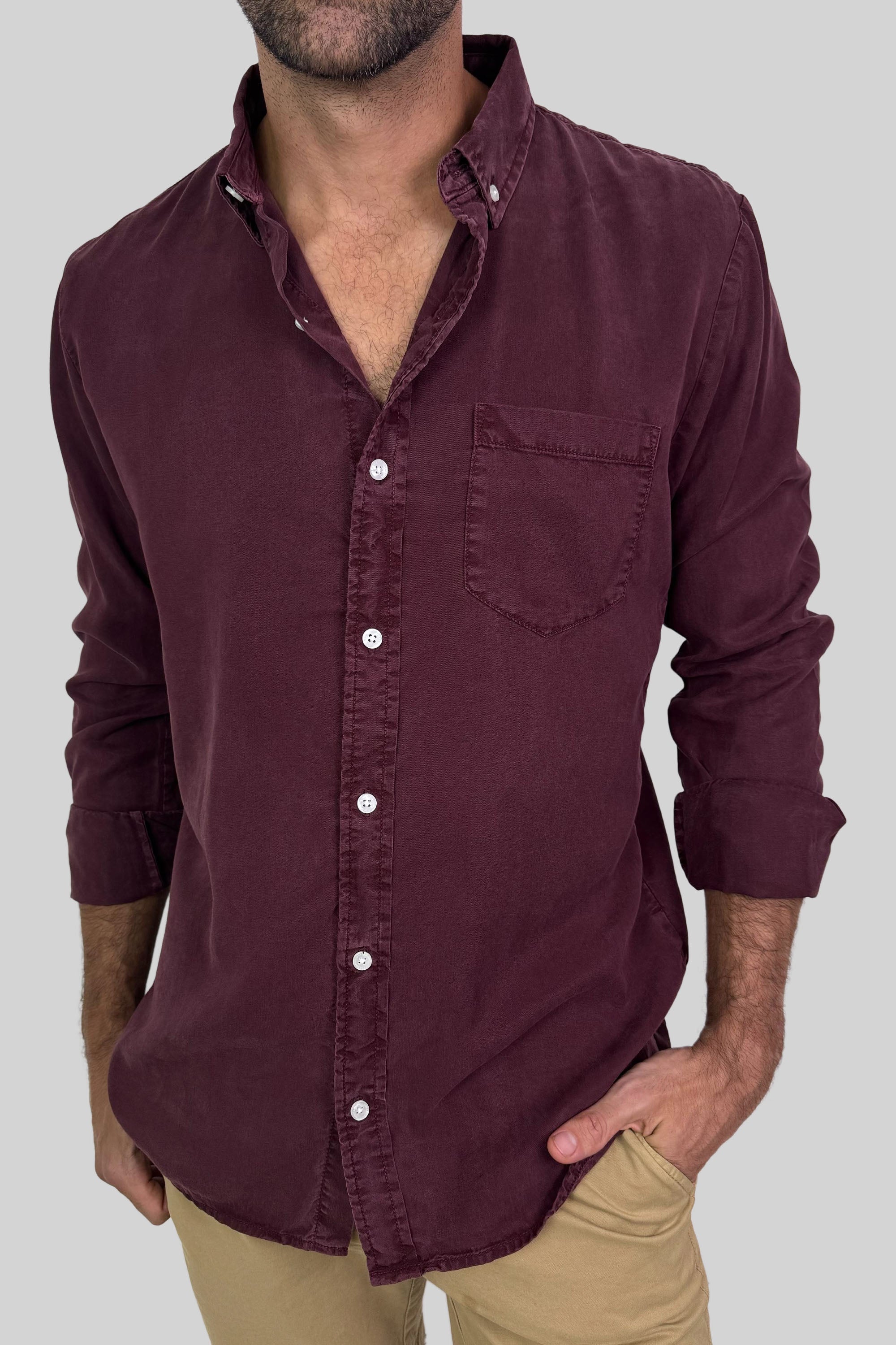CAMISA LYOCELL UVA