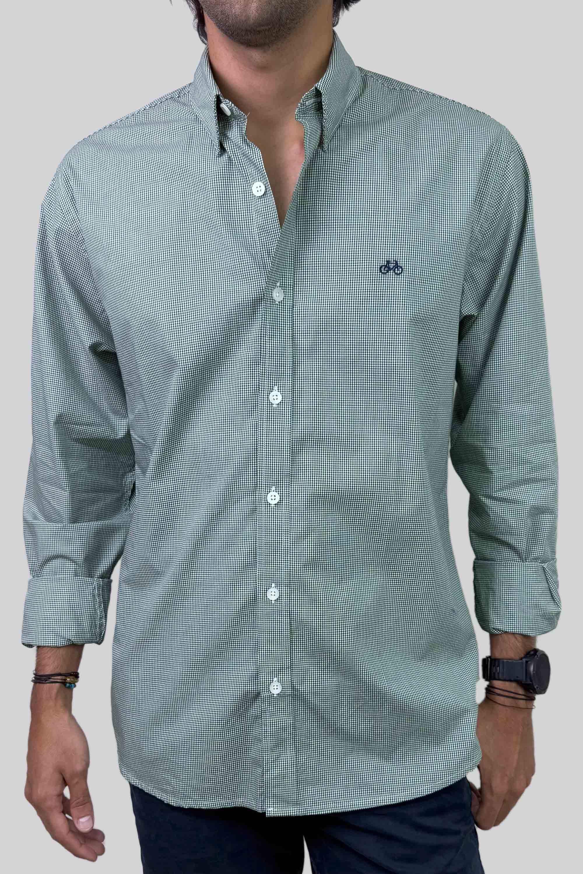 CAMISA MINI GREEN CHESS