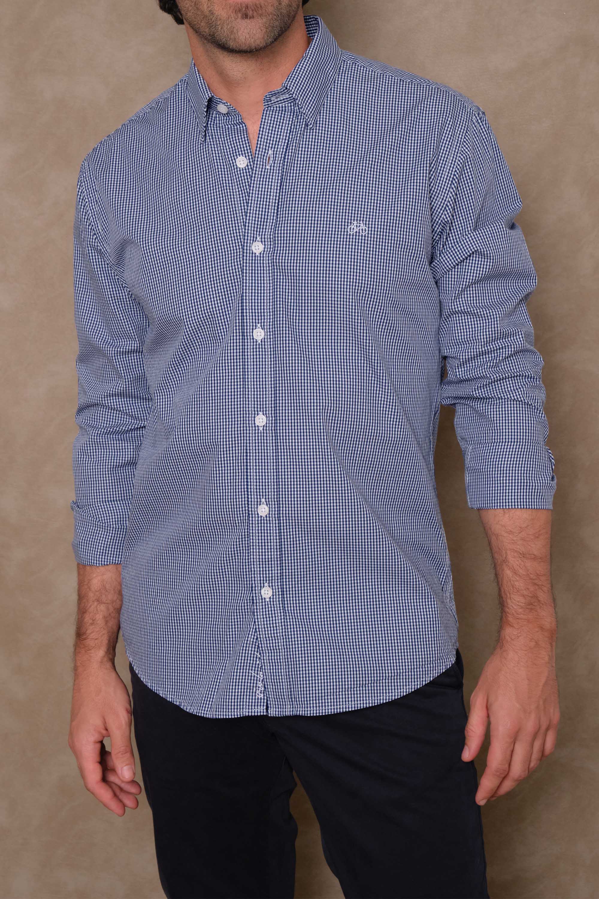 CAMISA MINI NAVY CHESS