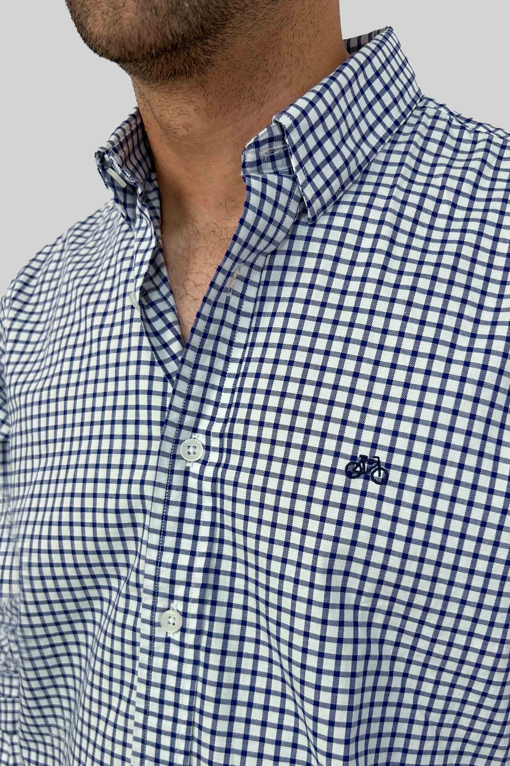 CAMISA NAVY CHESS