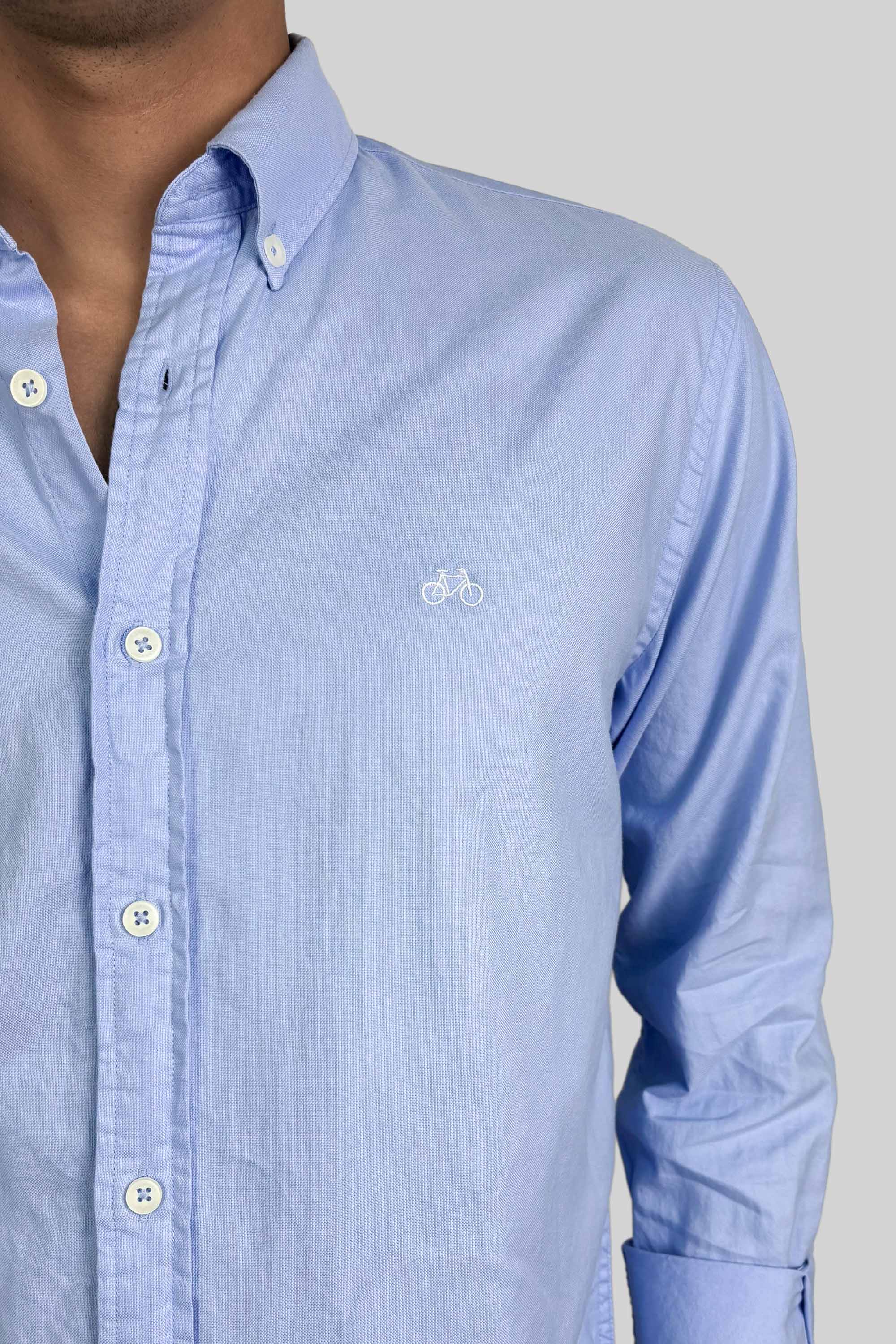 CAMISA OXFORD SKY