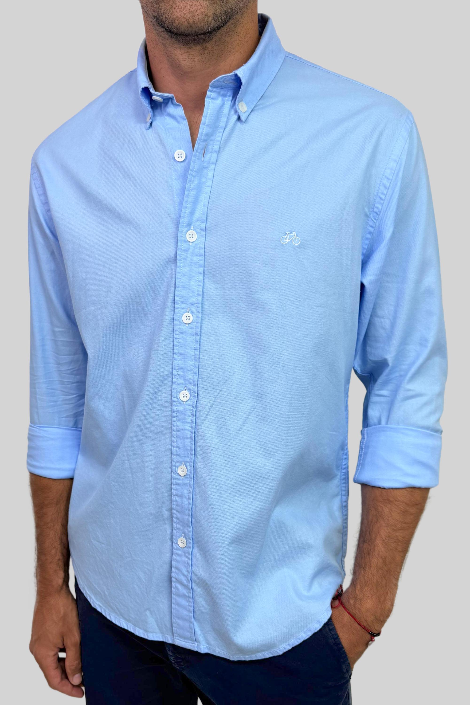 CAMISA OXFORD PIMA SKY