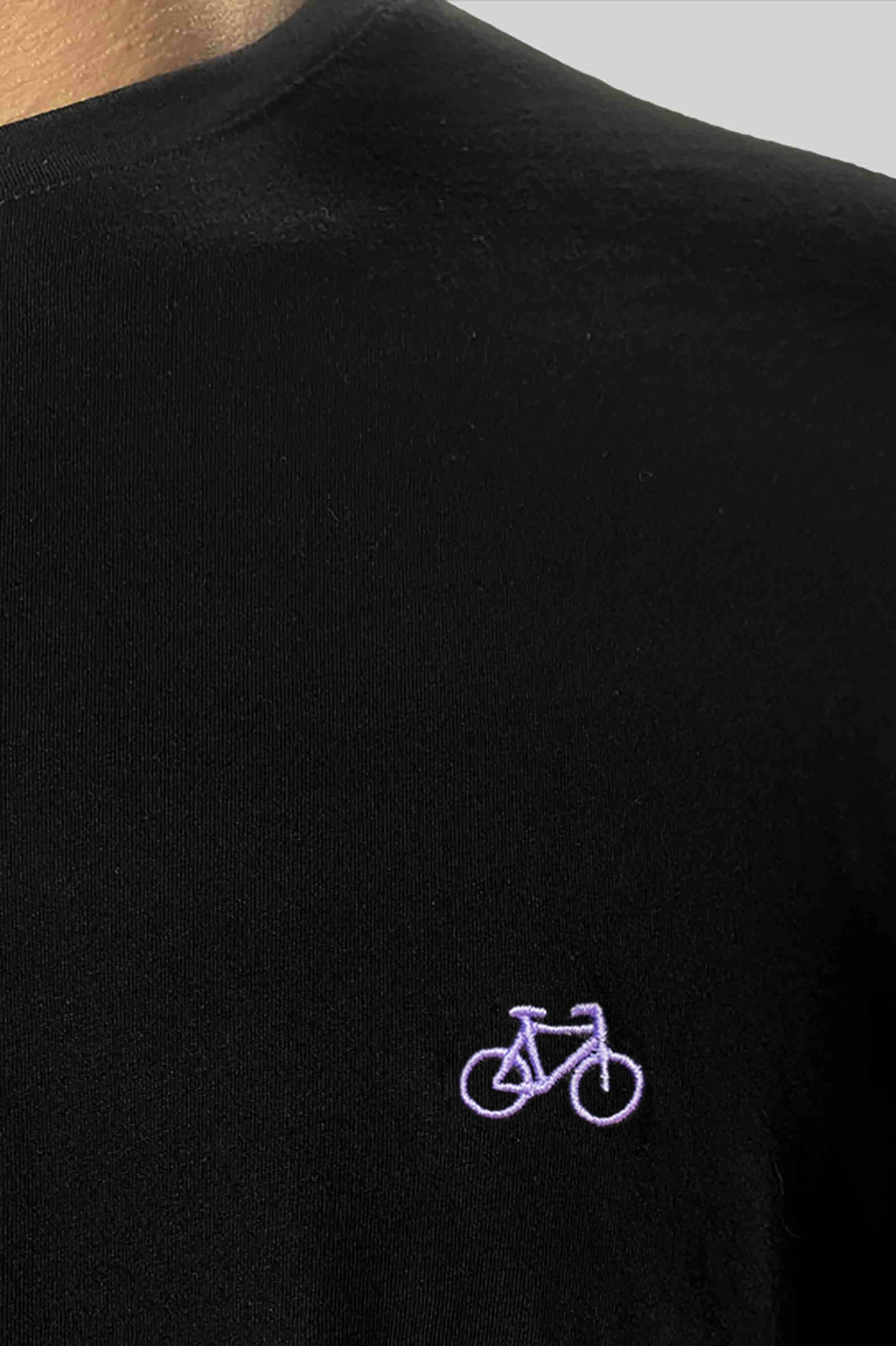 CAMISETA MANGA LARGA NEGRA