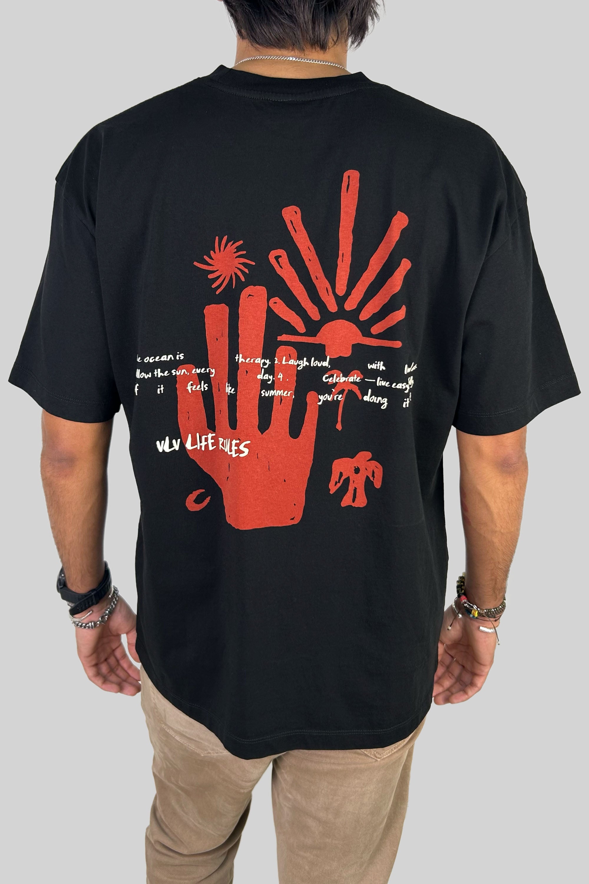 CAMISETA OVERSIZE LIFE RULES