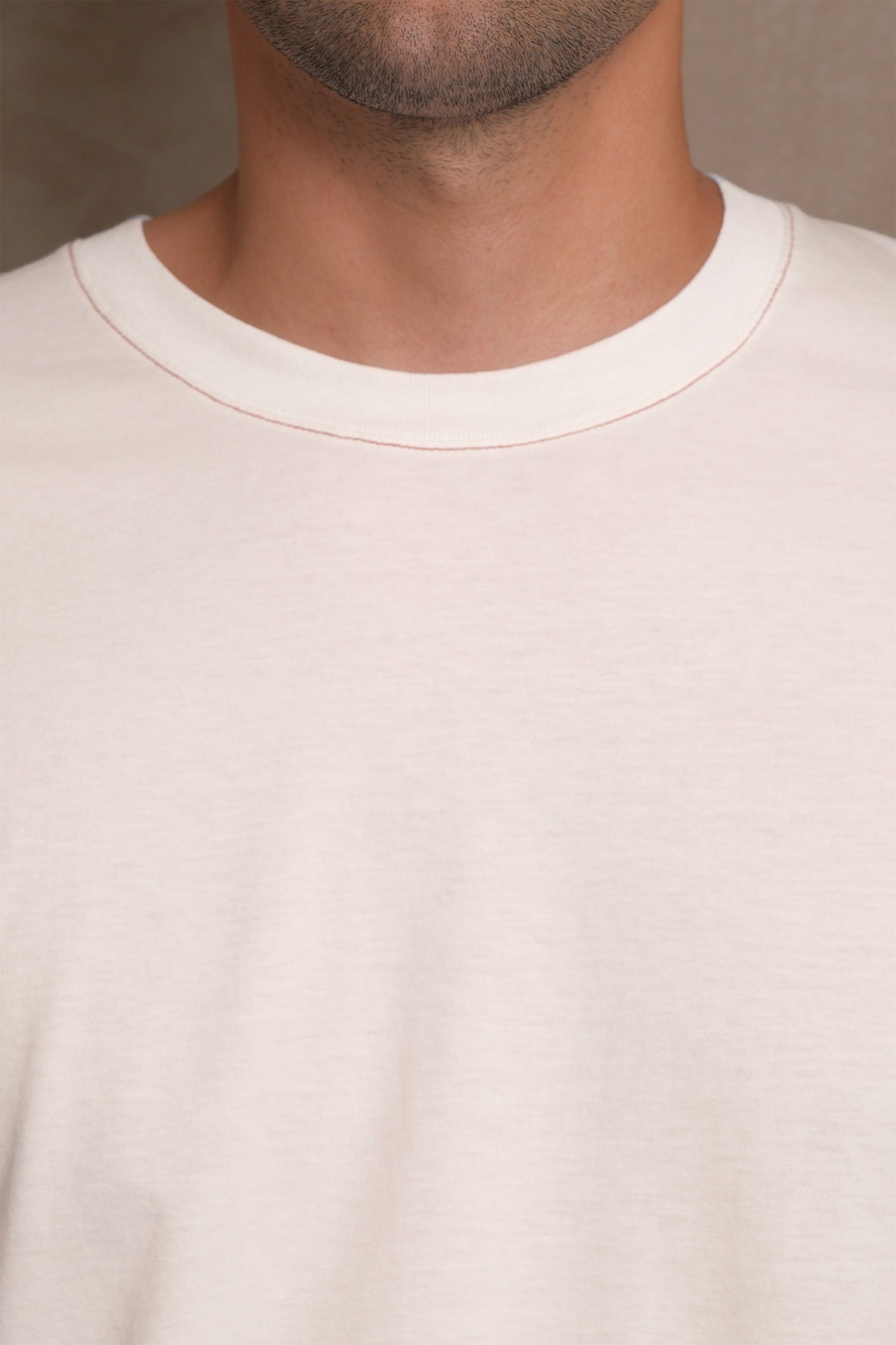CAMISETA STITCH BONE WINE