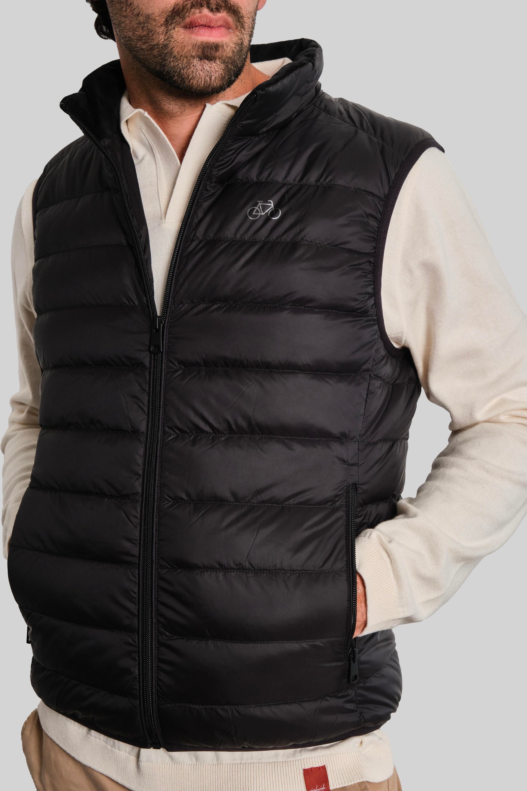 CHALECO ULTRA LIGHTDOWN NEGRO