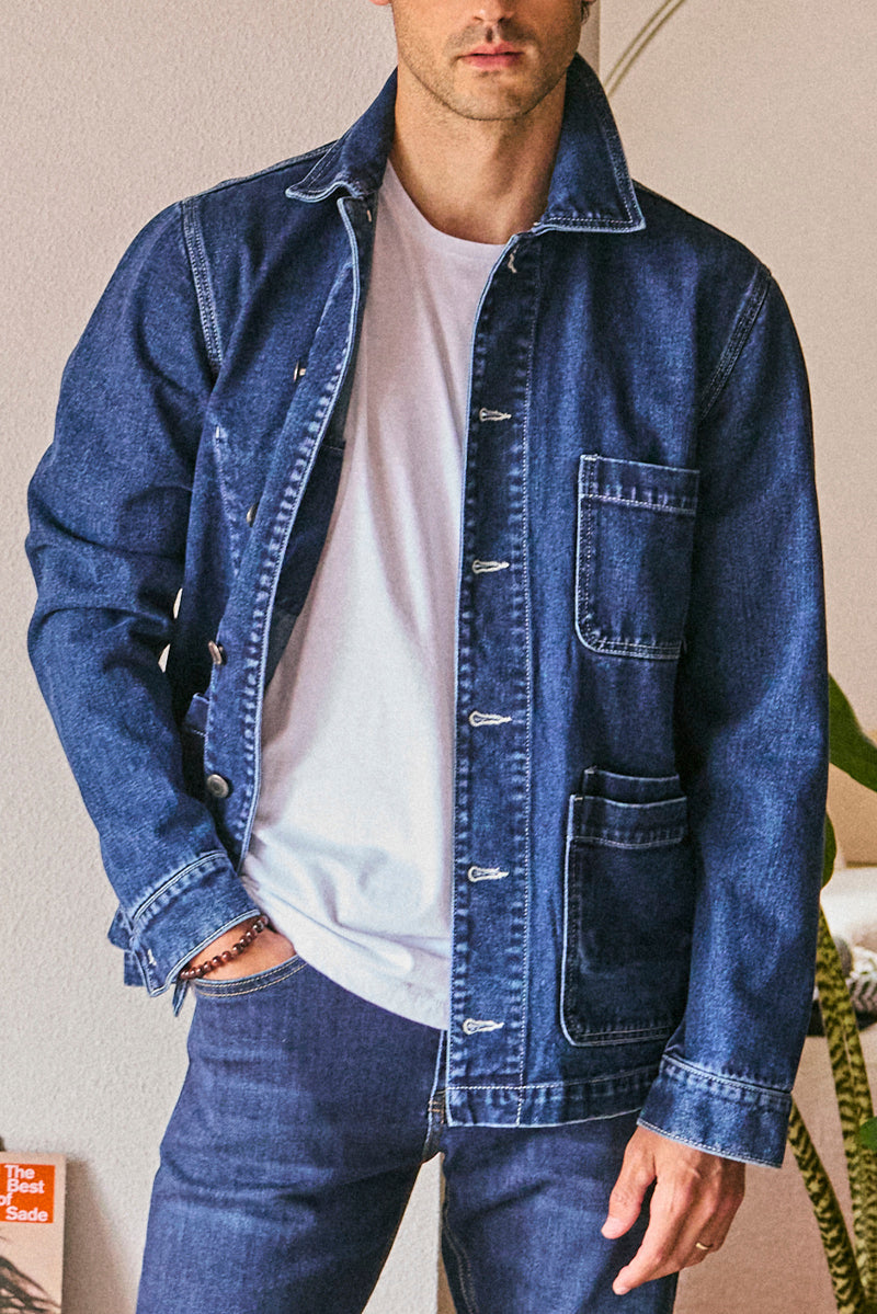 CHAQUETA POCKET DENIM