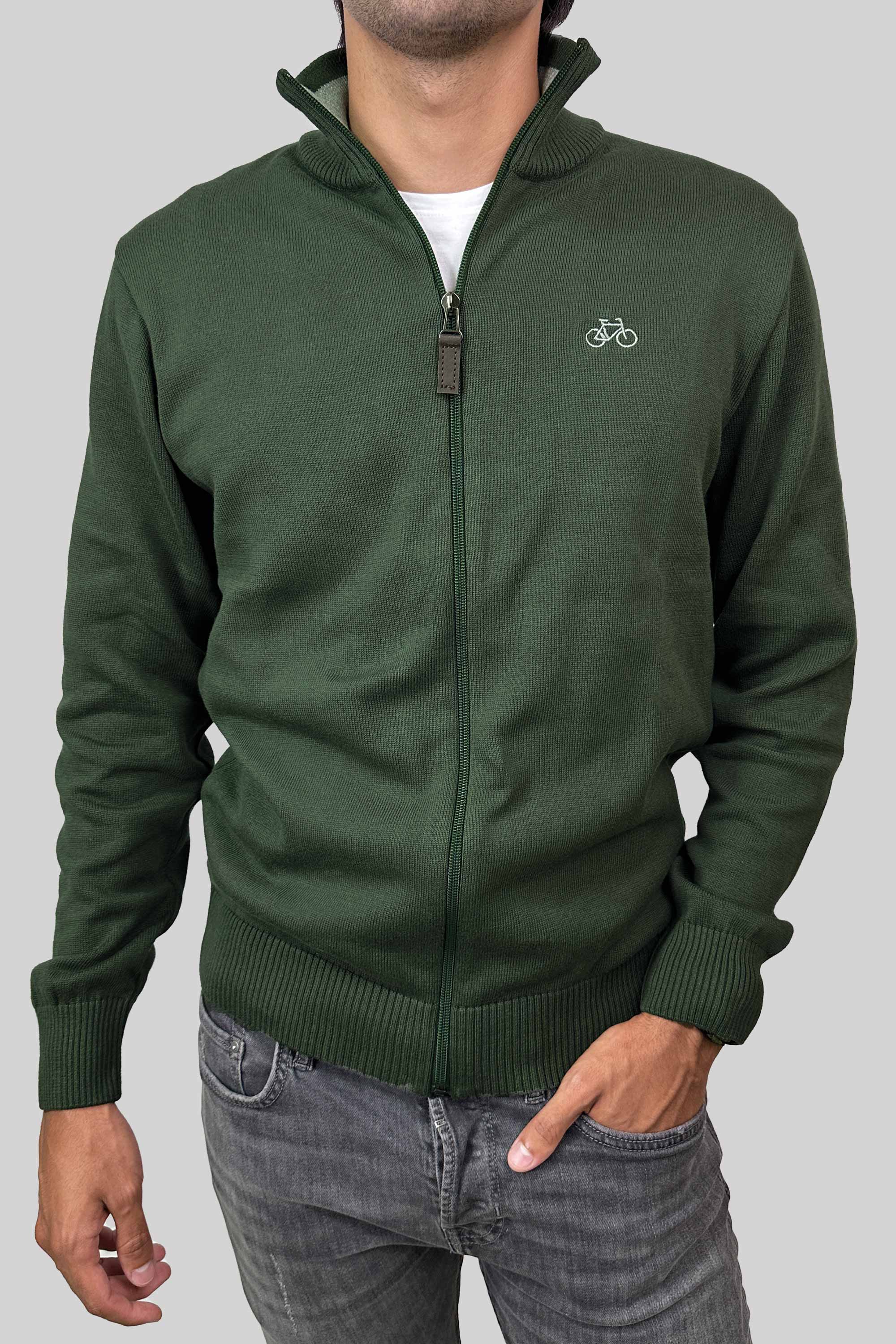 SACO FULL ZIP MILITAR