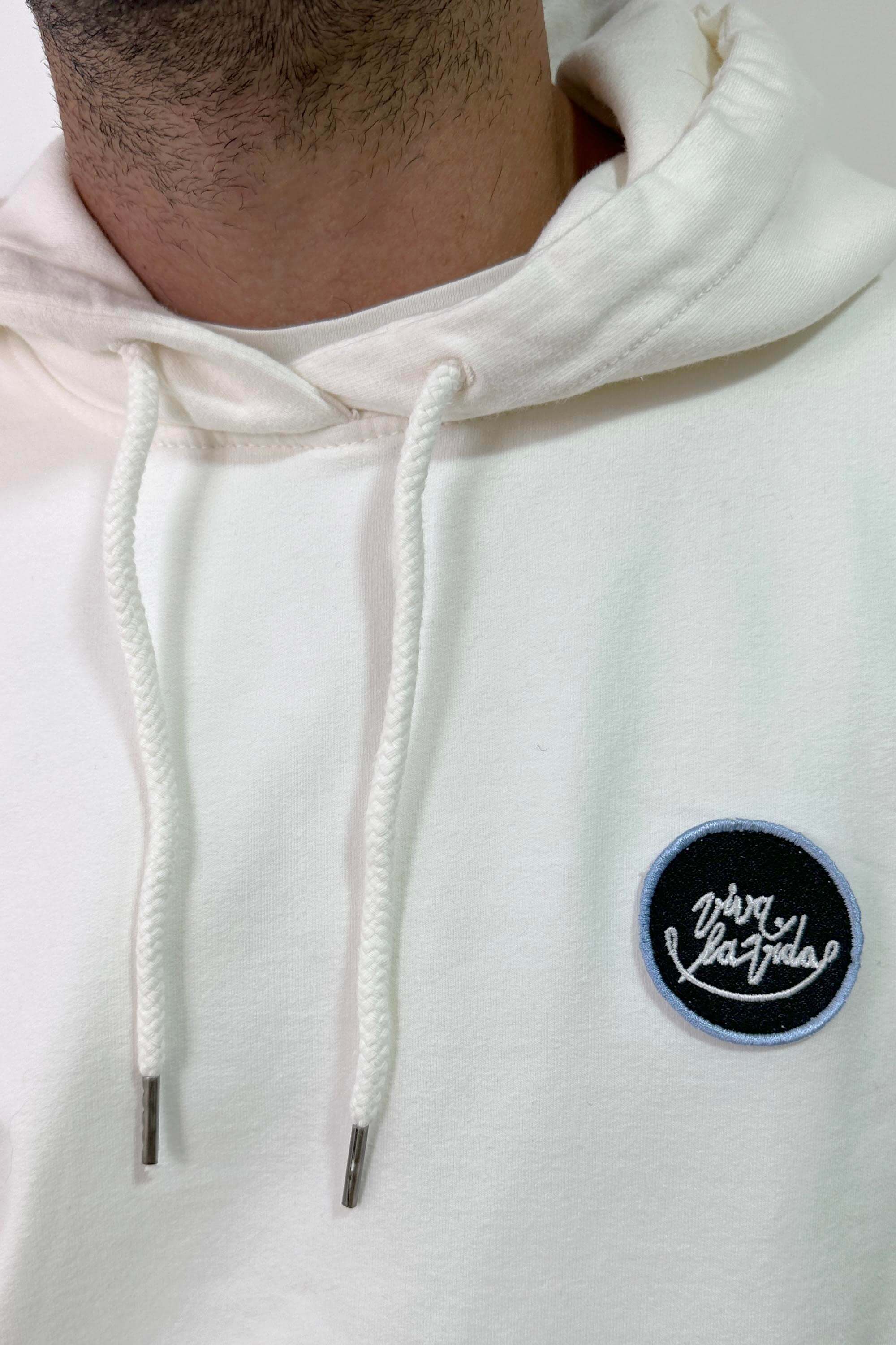 HOODIE VLV OFF WHITE