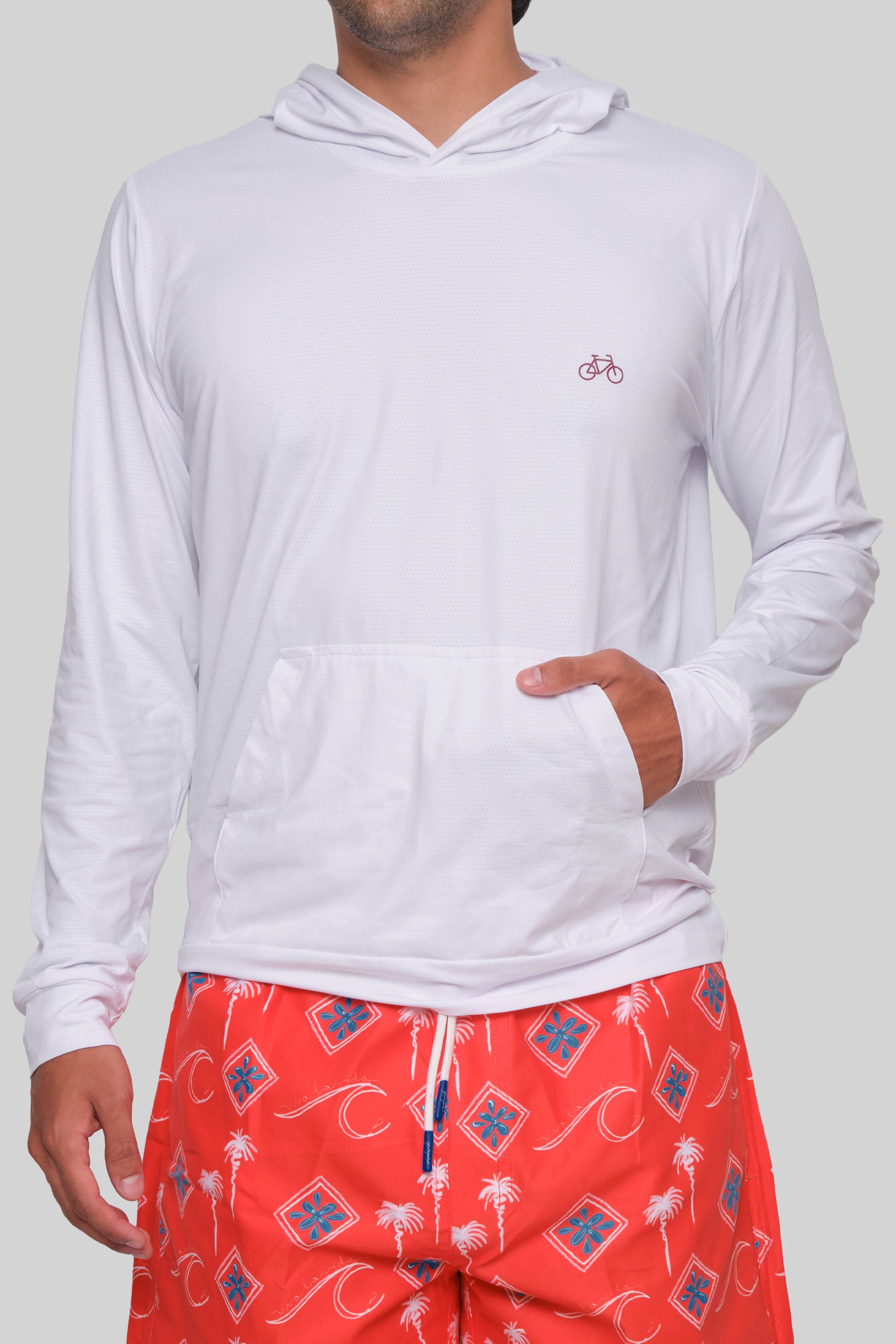 HOODIE SPORT BLANCO