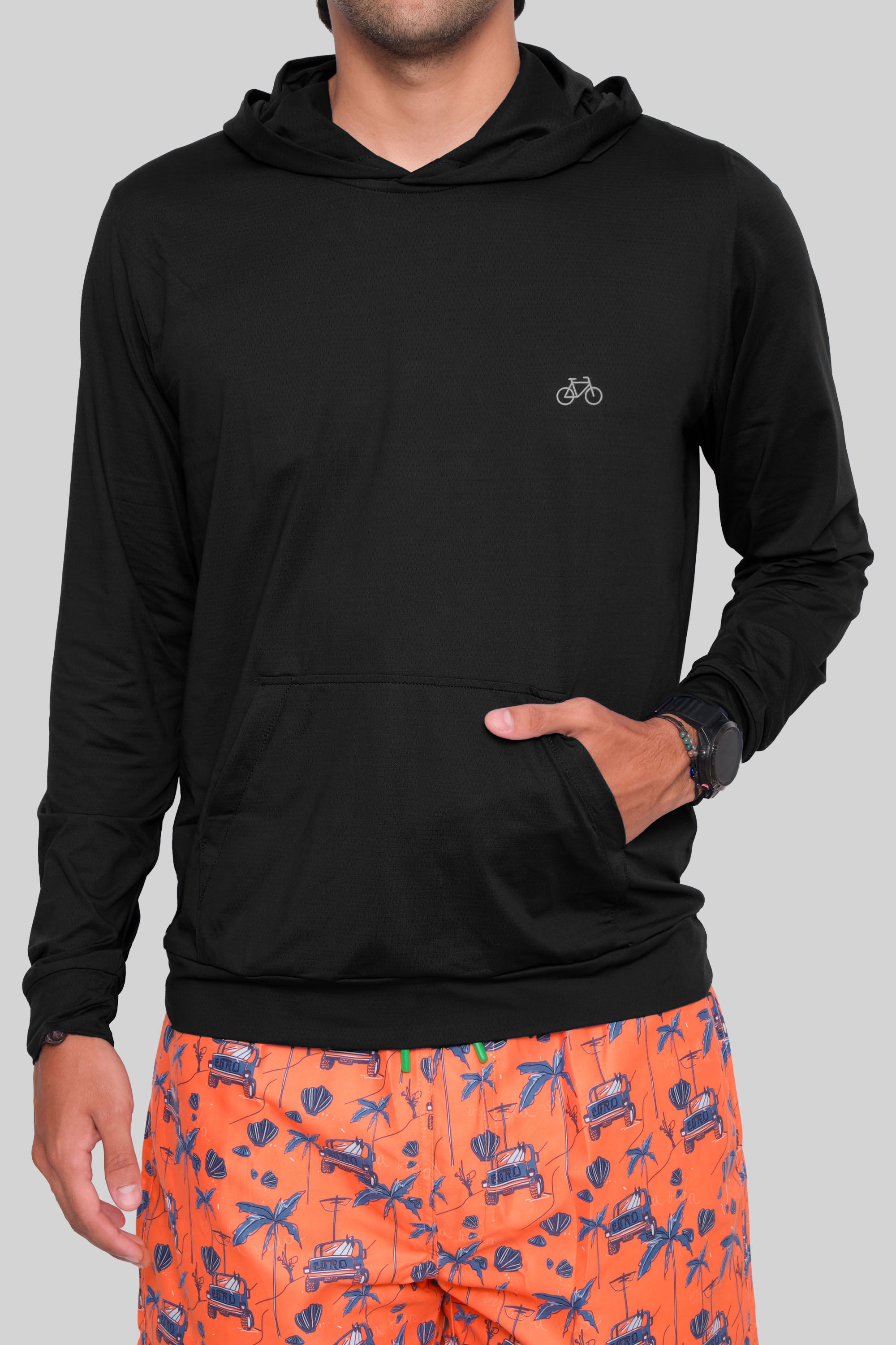 HOODIE SPORT NEGRO