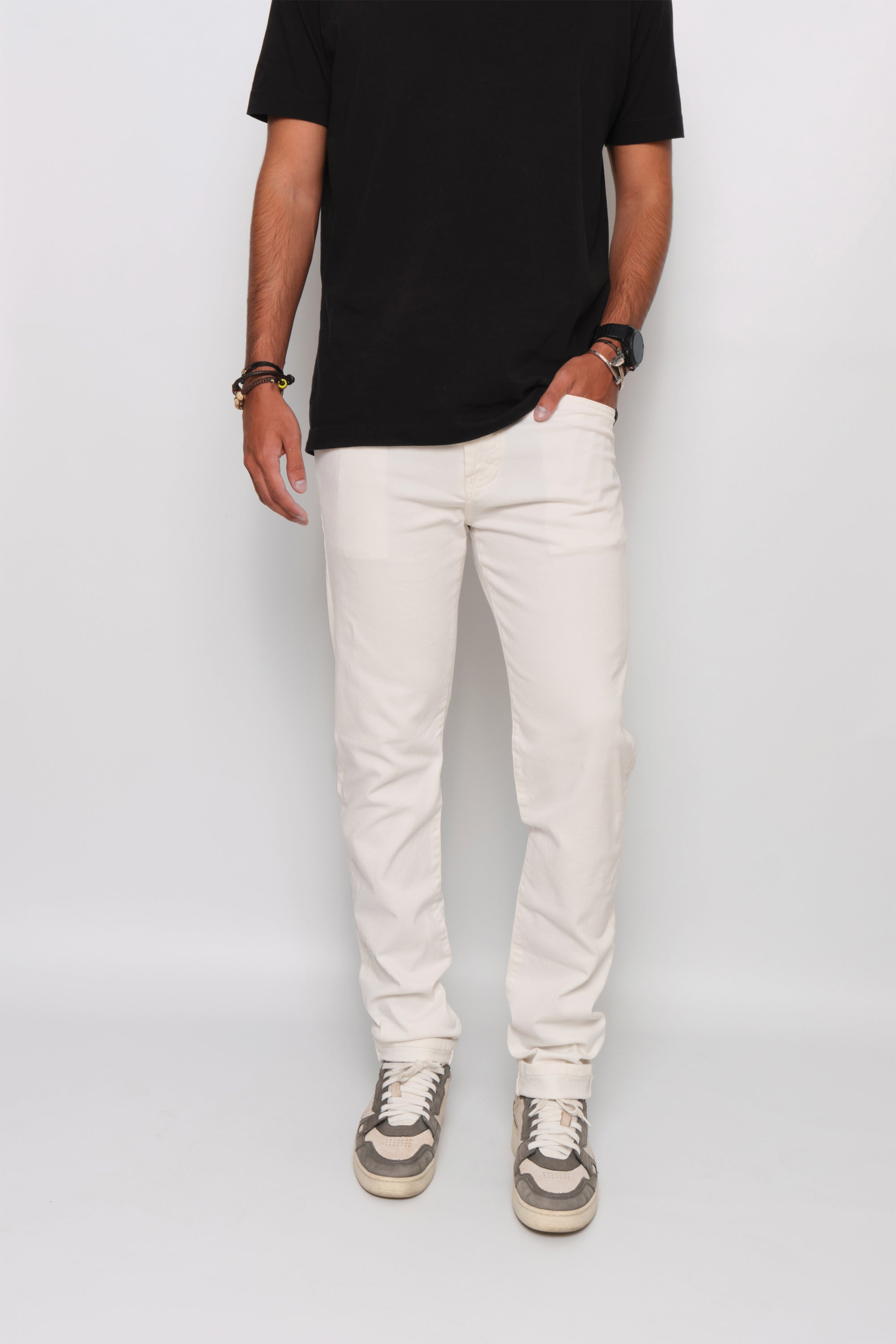 OFF WHITE DENIM JEAN