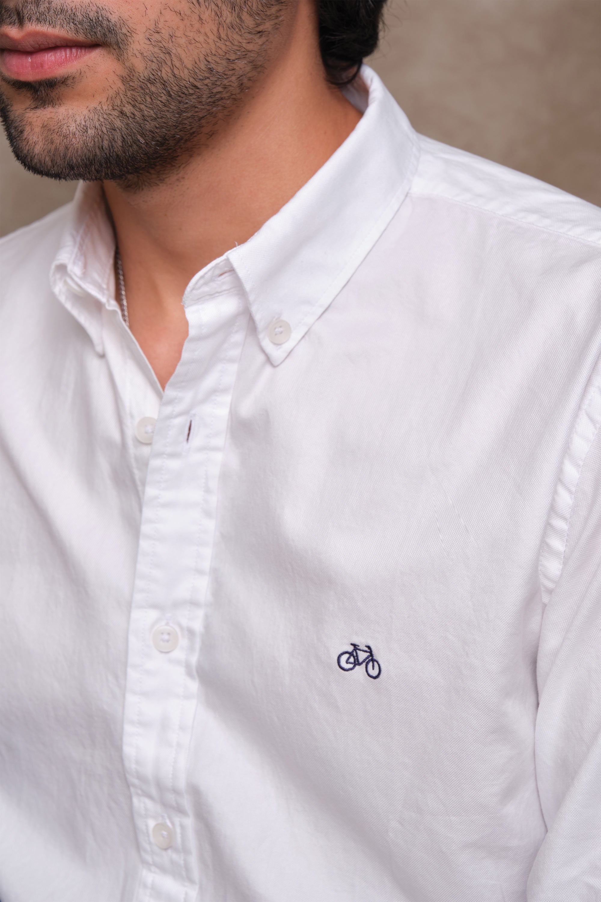 CAMISA OXFORD BLANCO