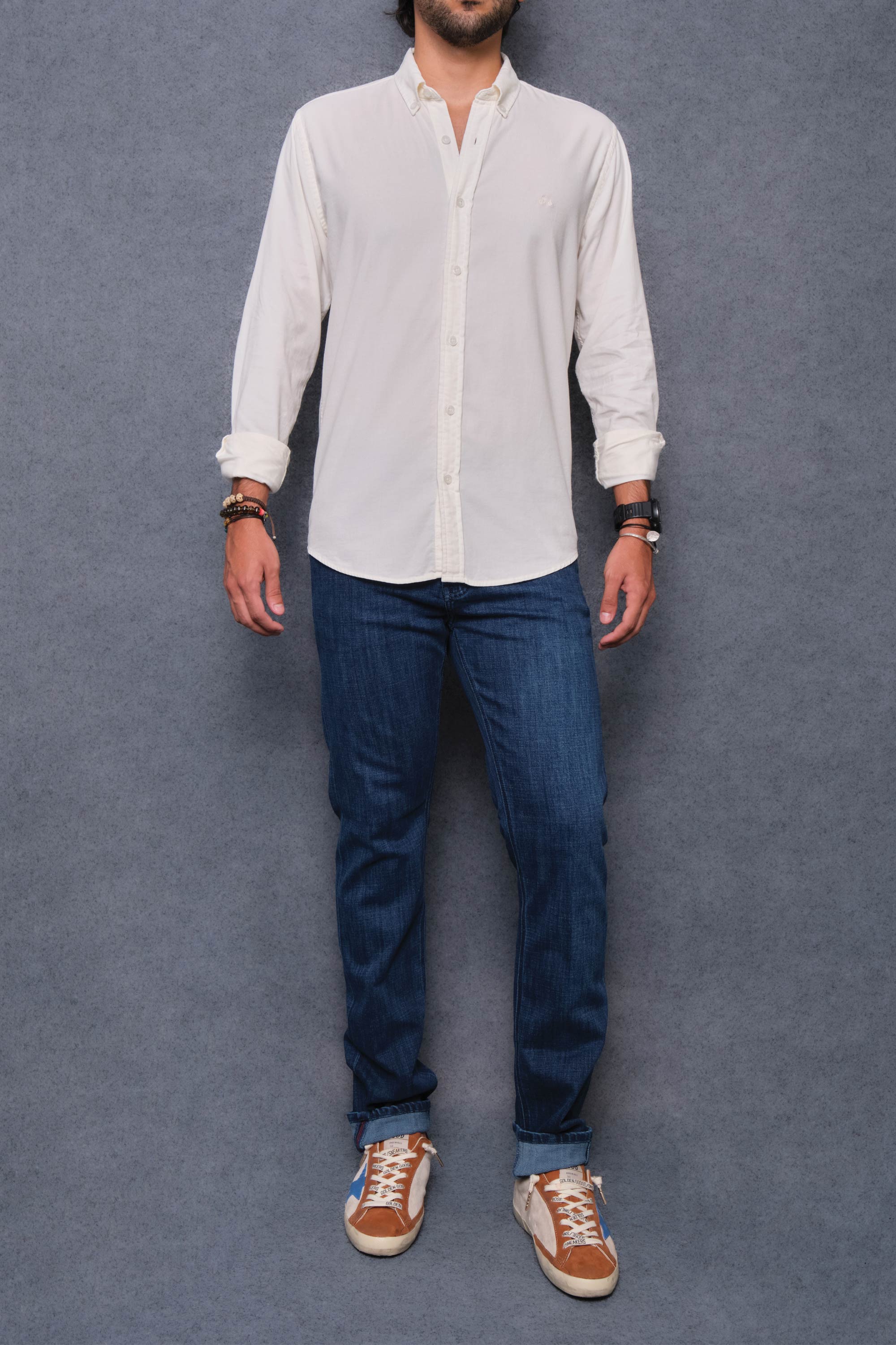 CAMISA PANA OFF WHITE