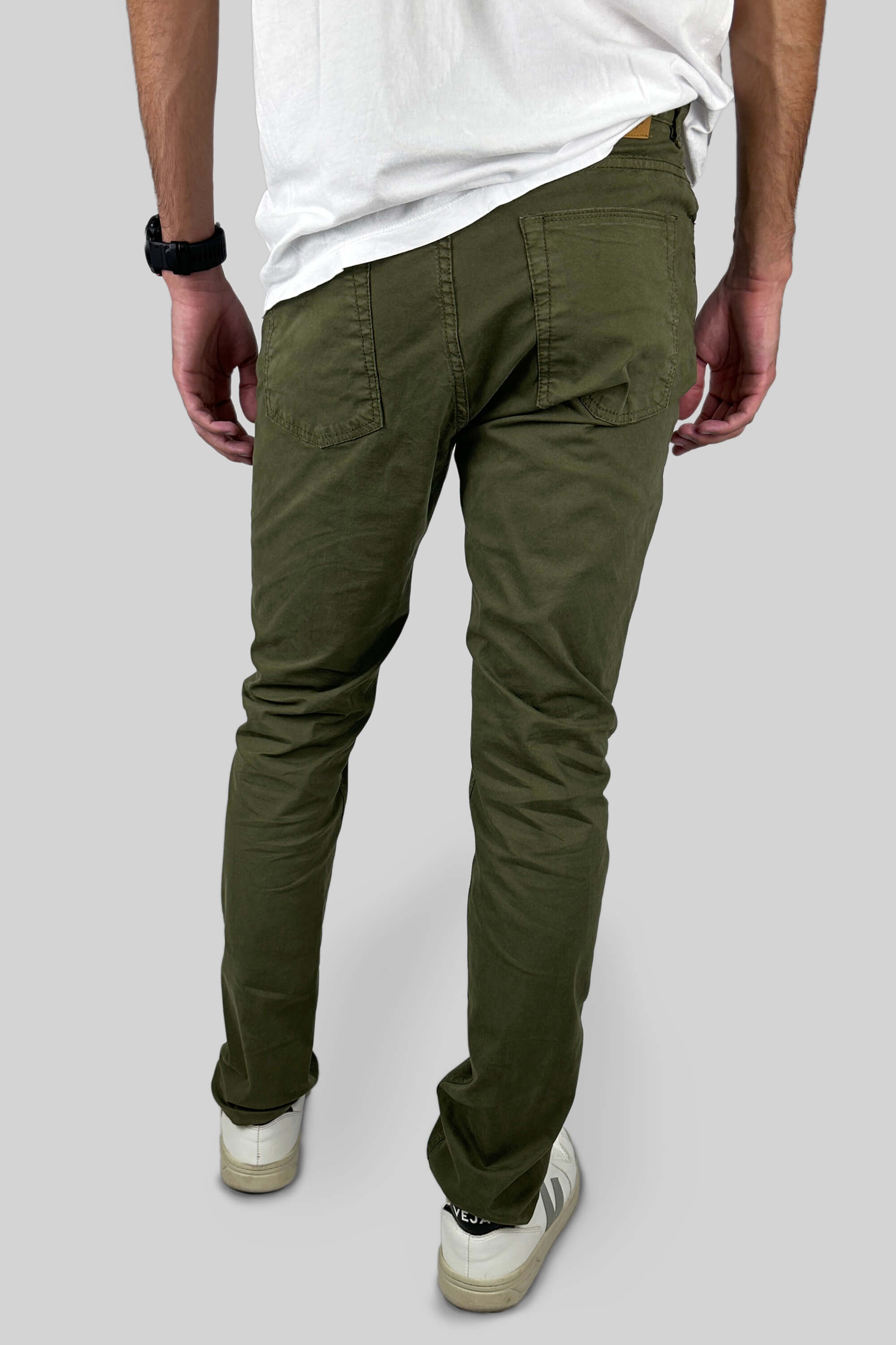 PANTALON 5 BOLSILLOS MILITAR
