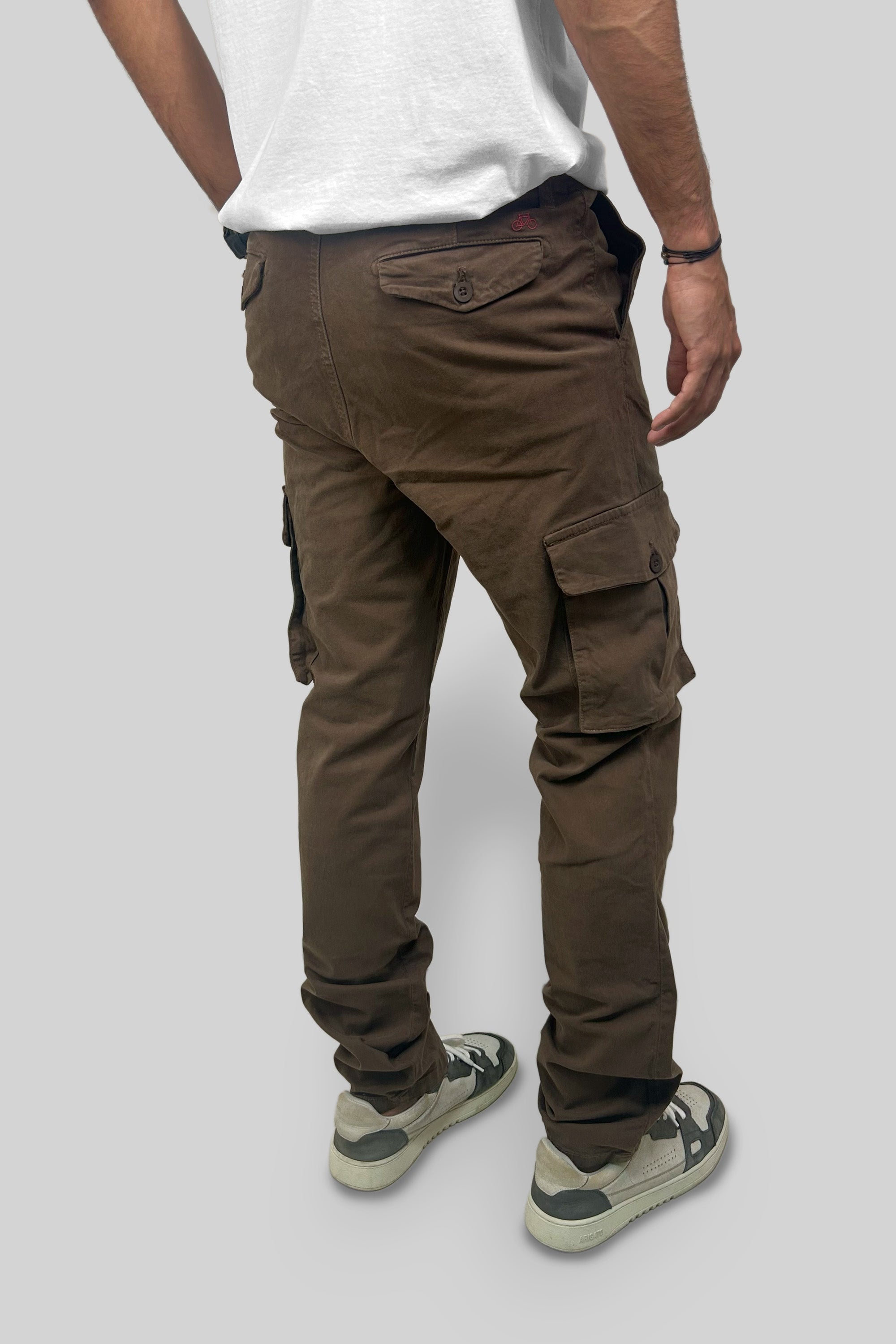 PANTALON CARGO MOCHA