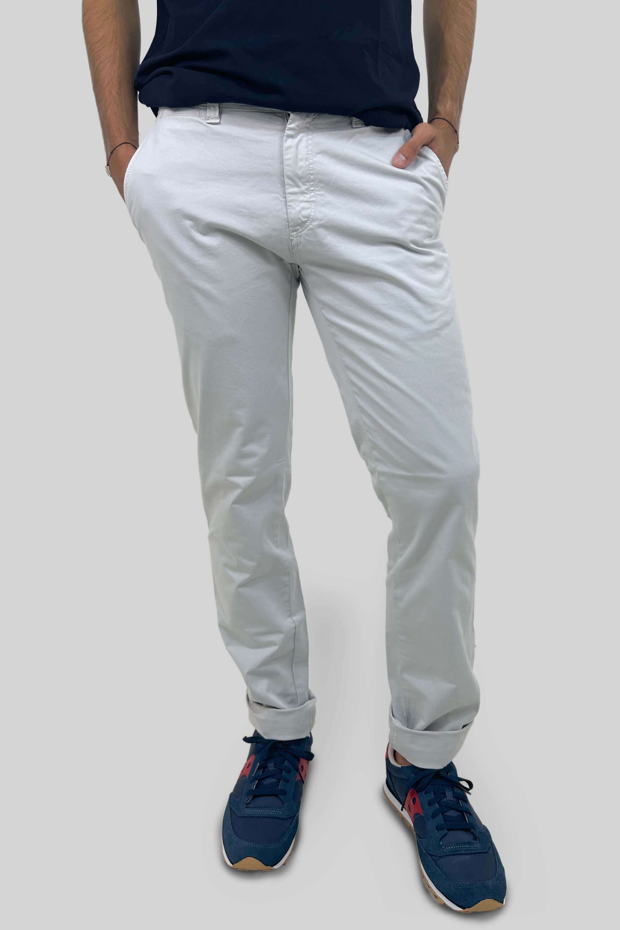 PANTALON CHINO LIGHT GREY