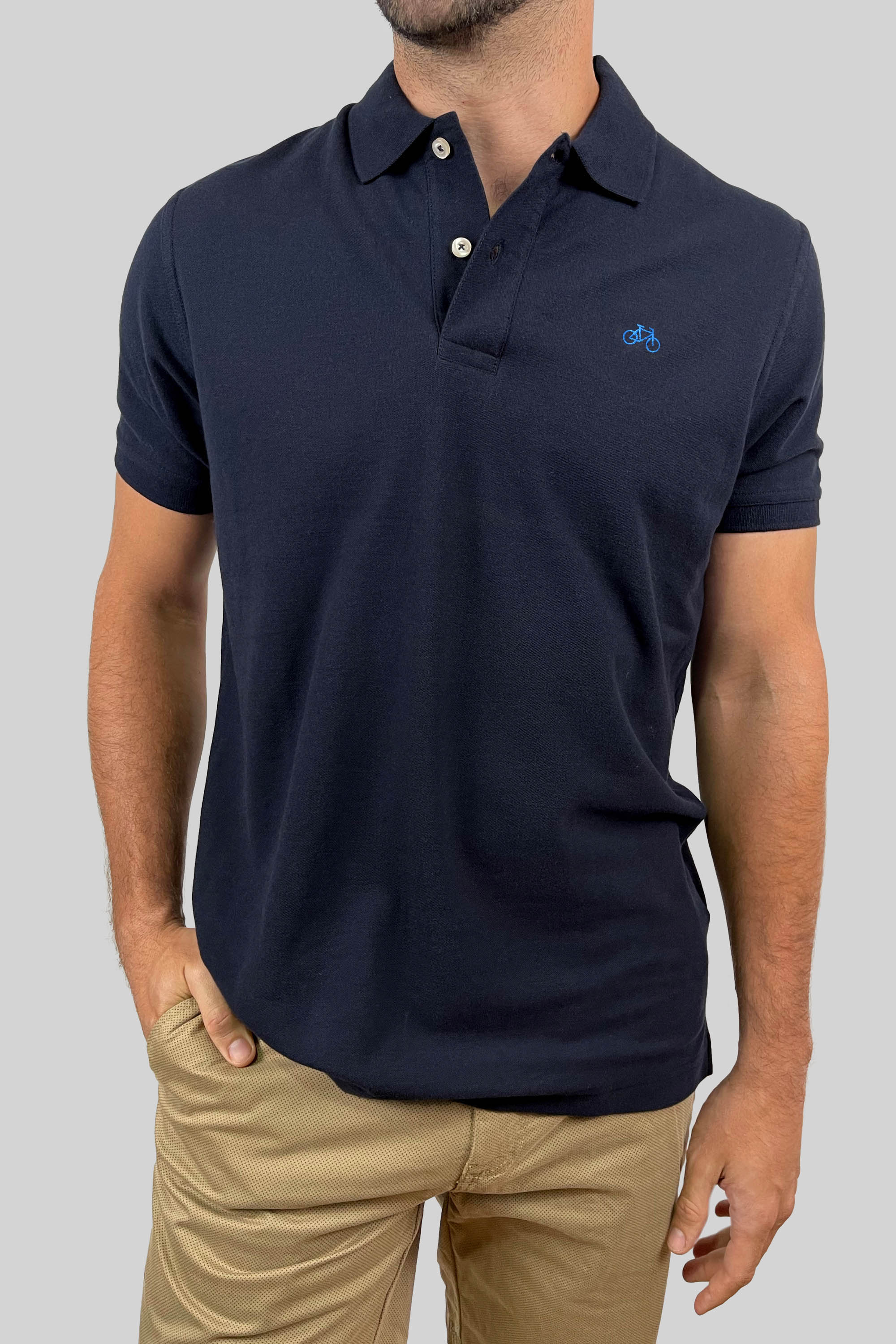 POLO MANGA CORTA NAVY