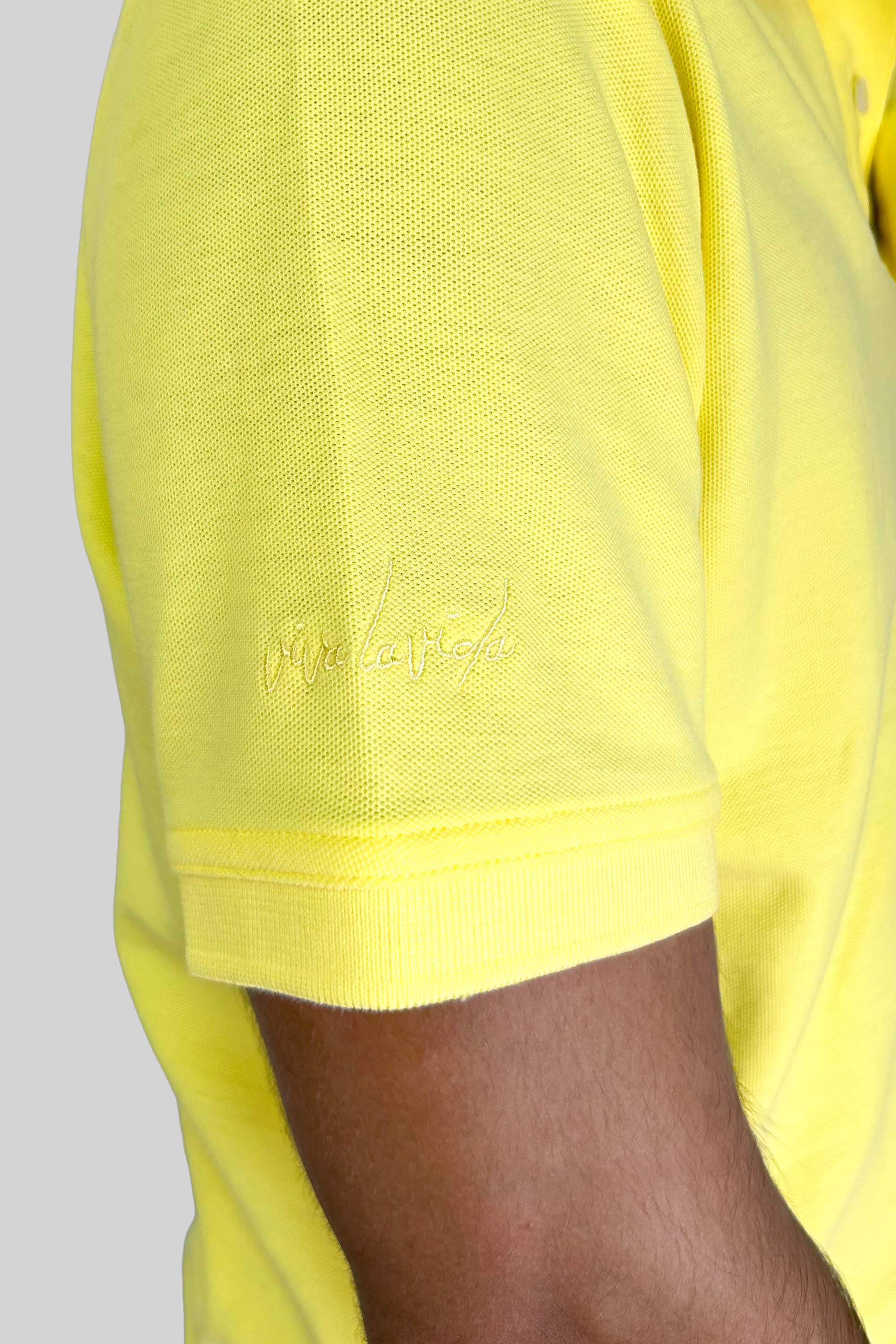 POLO MANGA CORTA BANANA