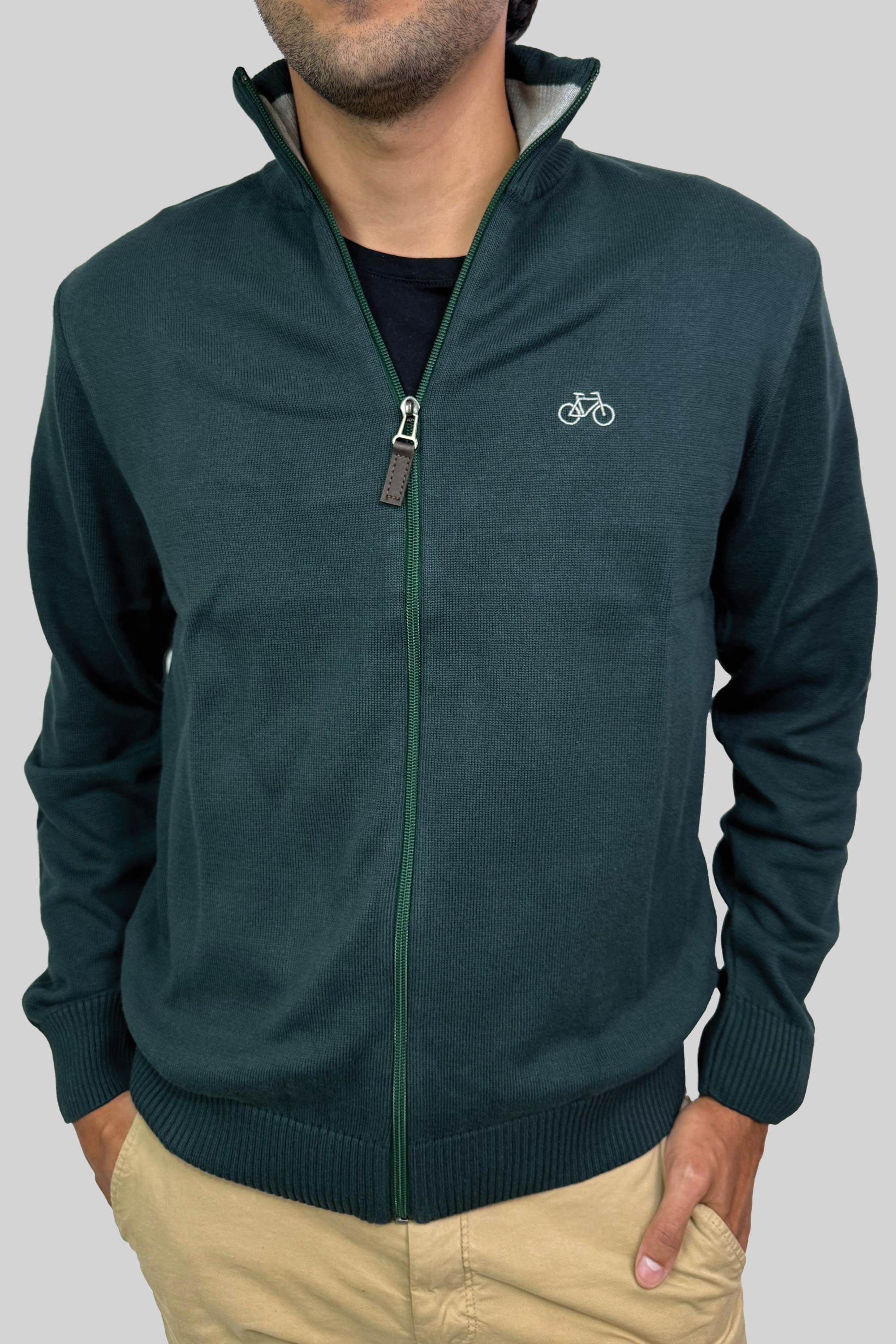 SACO FULL ZIP BOTELLA