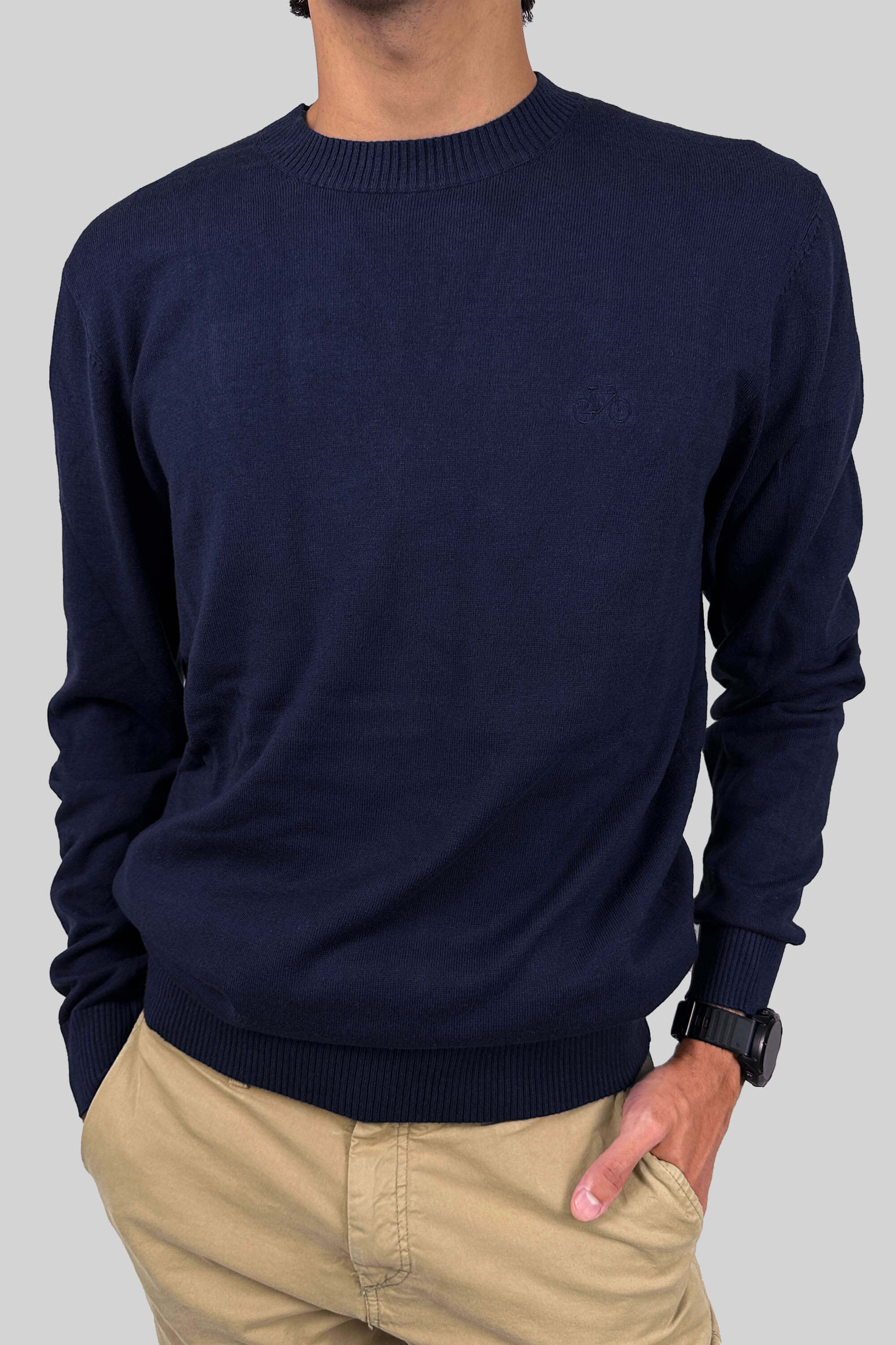 SACO CASHMERE NAVY