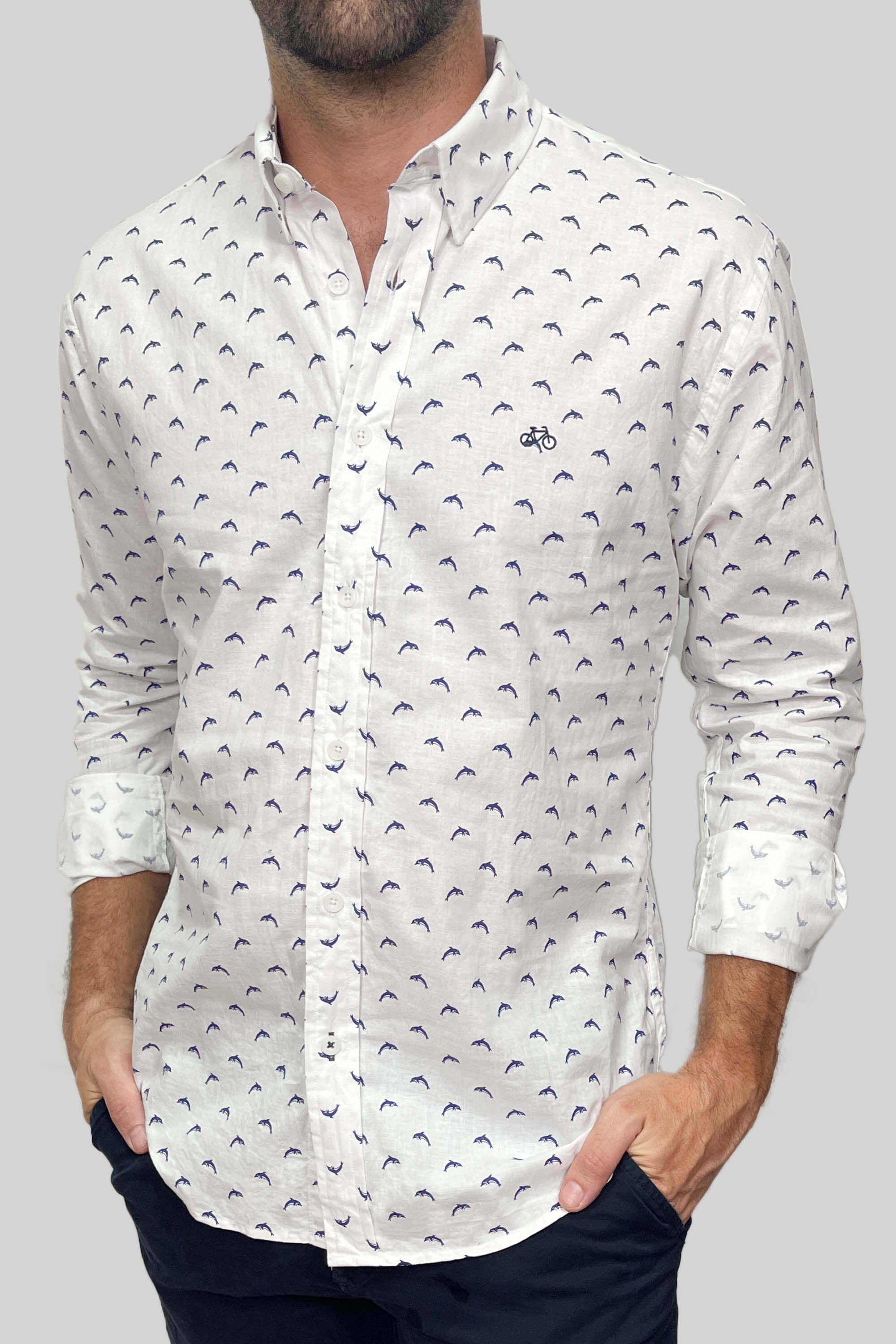 CAMISA LINO DOLPHIN