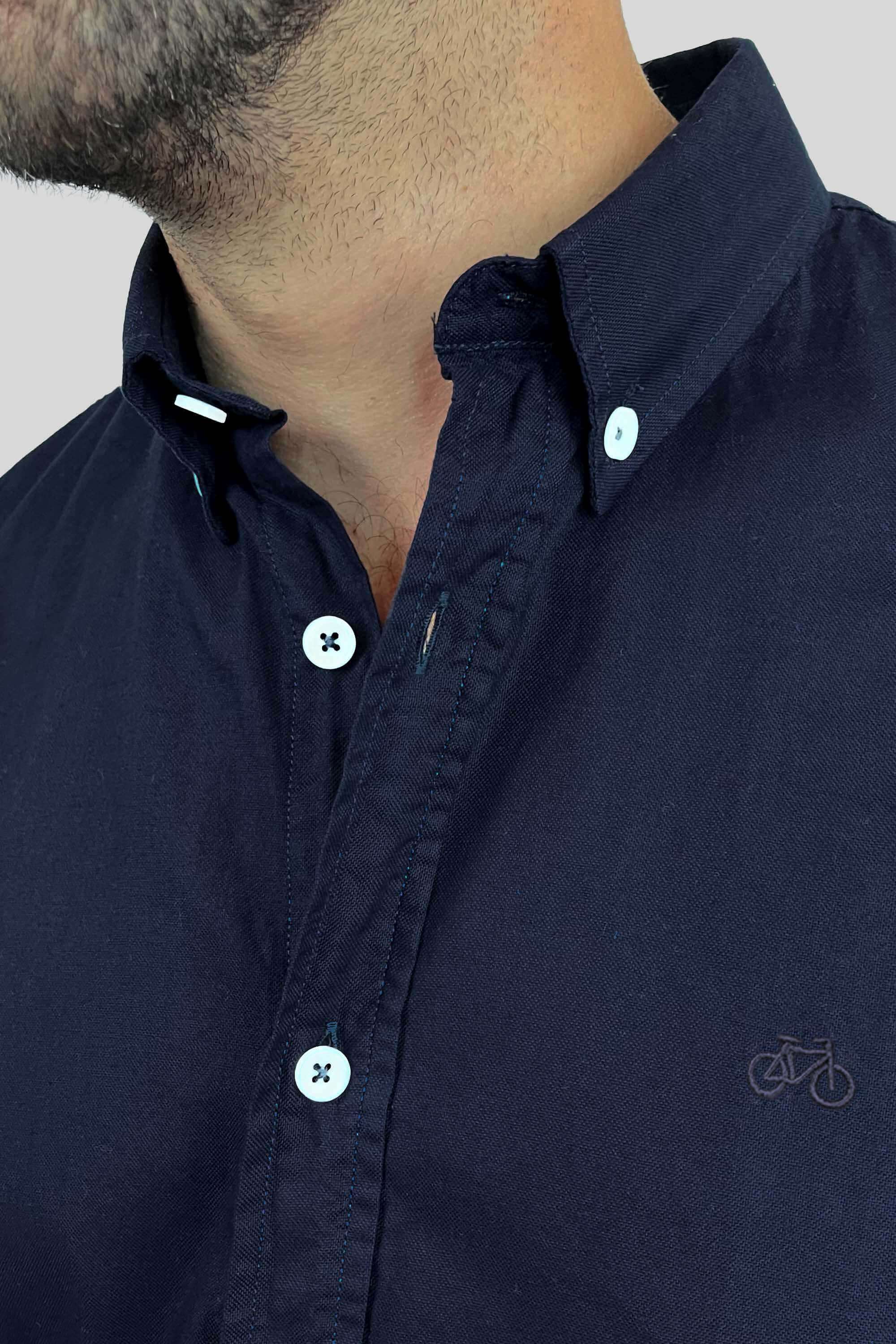 CAMISA OXFORD AZUL NAVY