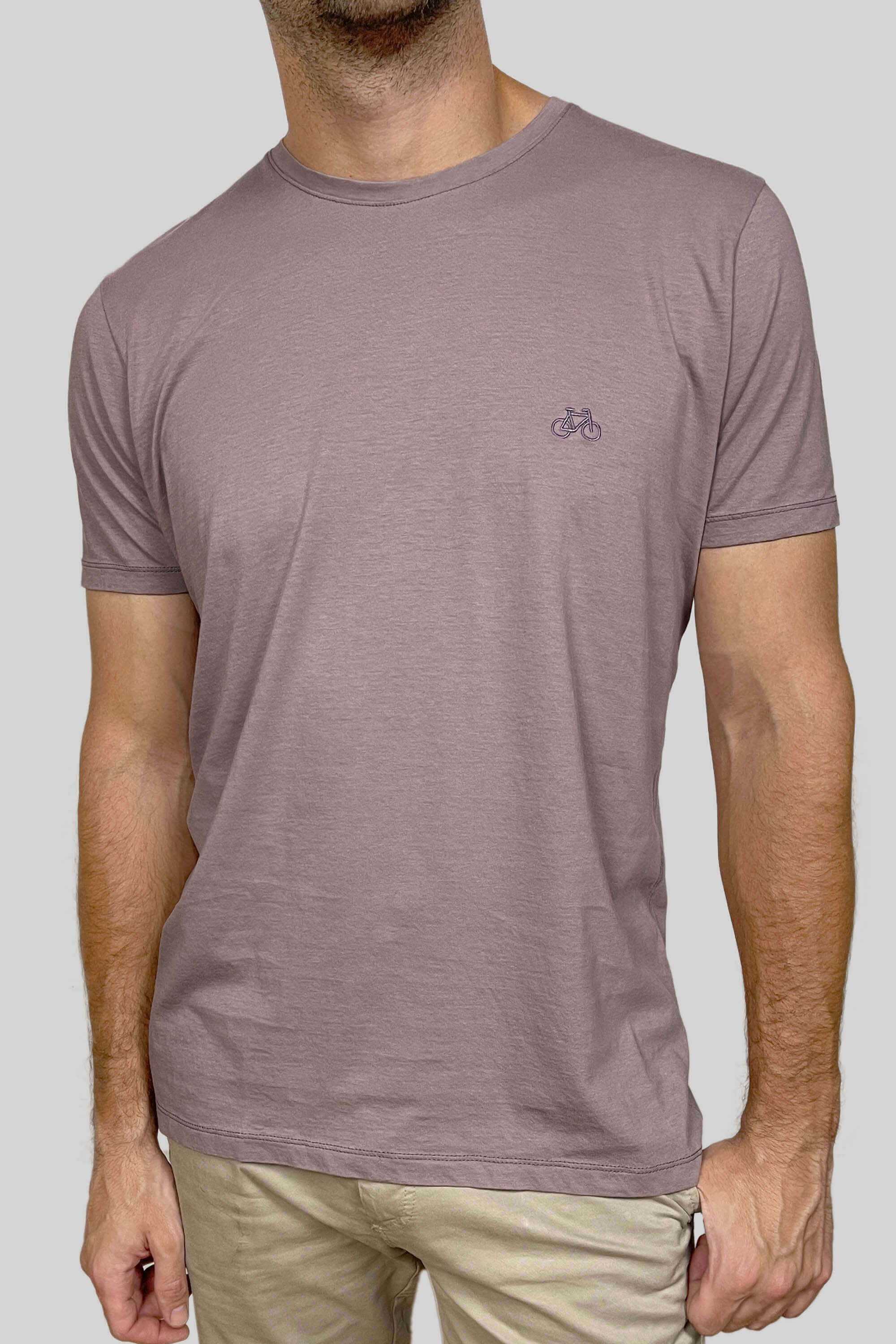 CAMISETA BÁSICA MORADA