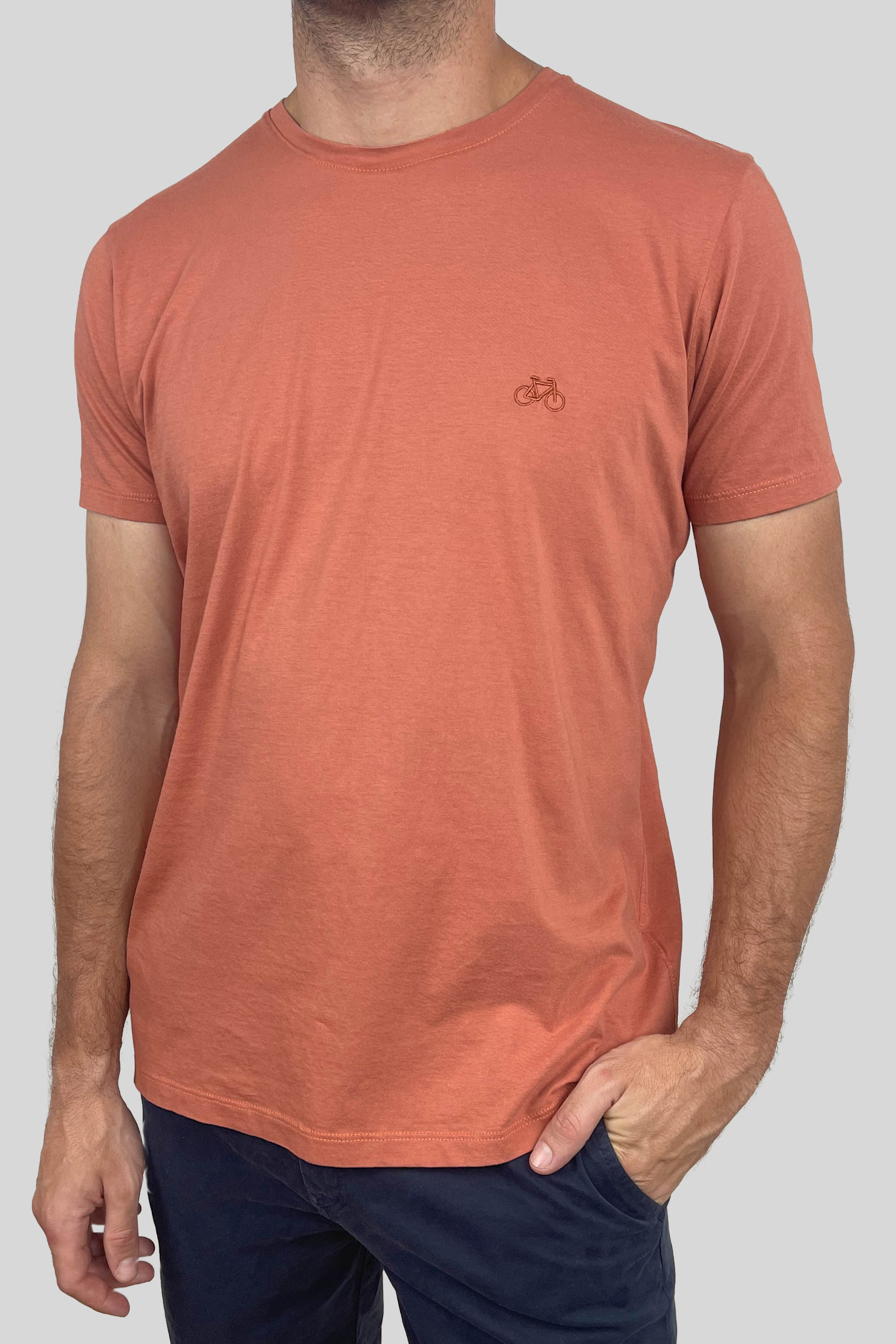 CAMISETA BÁSICA TERRACOTA