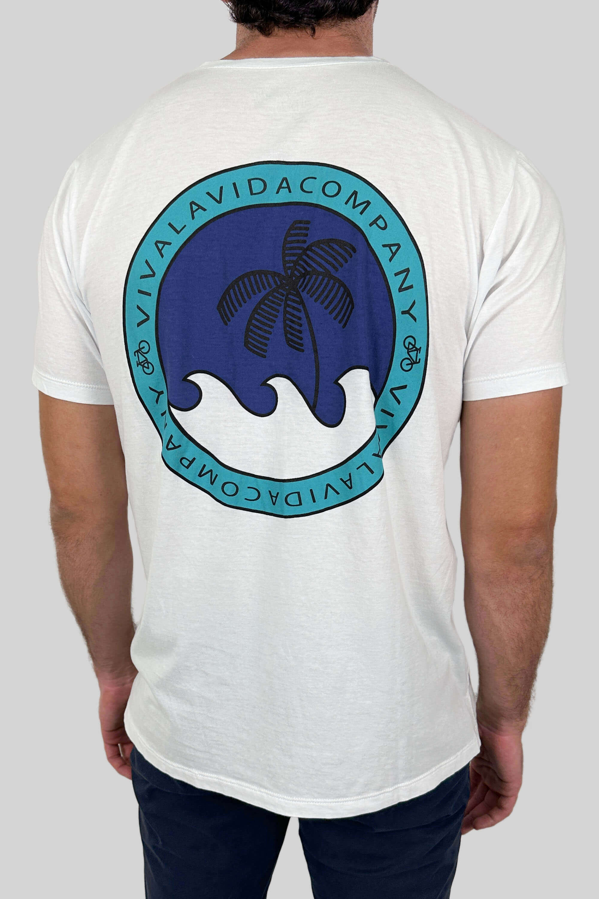 CAMISETA BLUE PASTEL BEACH