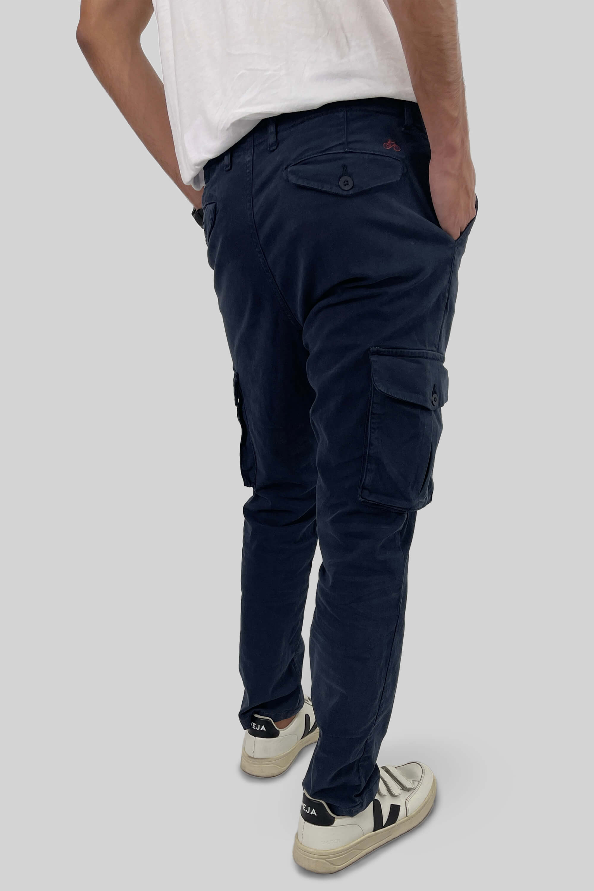 PANTALON CARGO AZUL NAVY