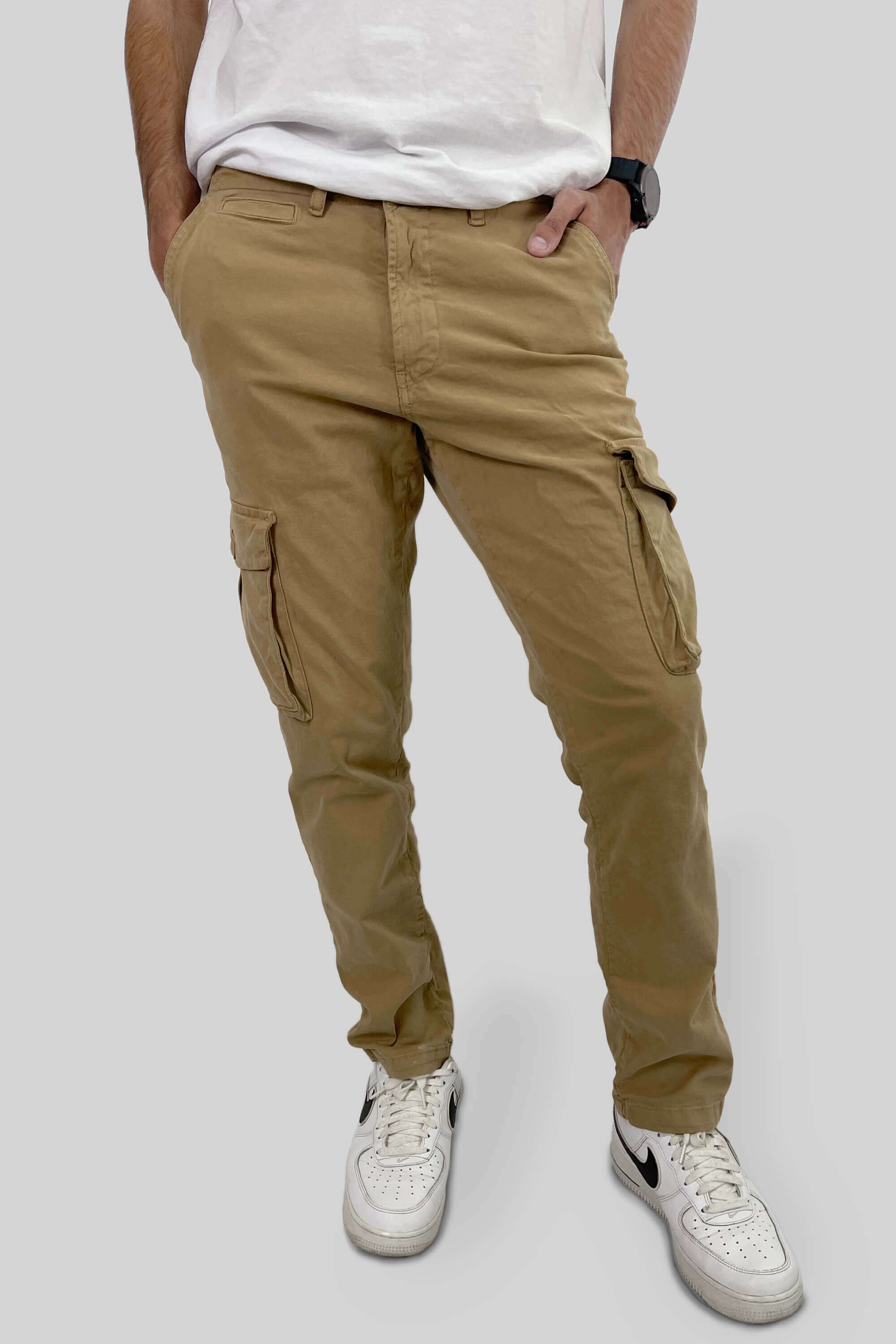 PANTALON CARGO WALNUT