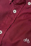 CAMISA OXFORD VINO