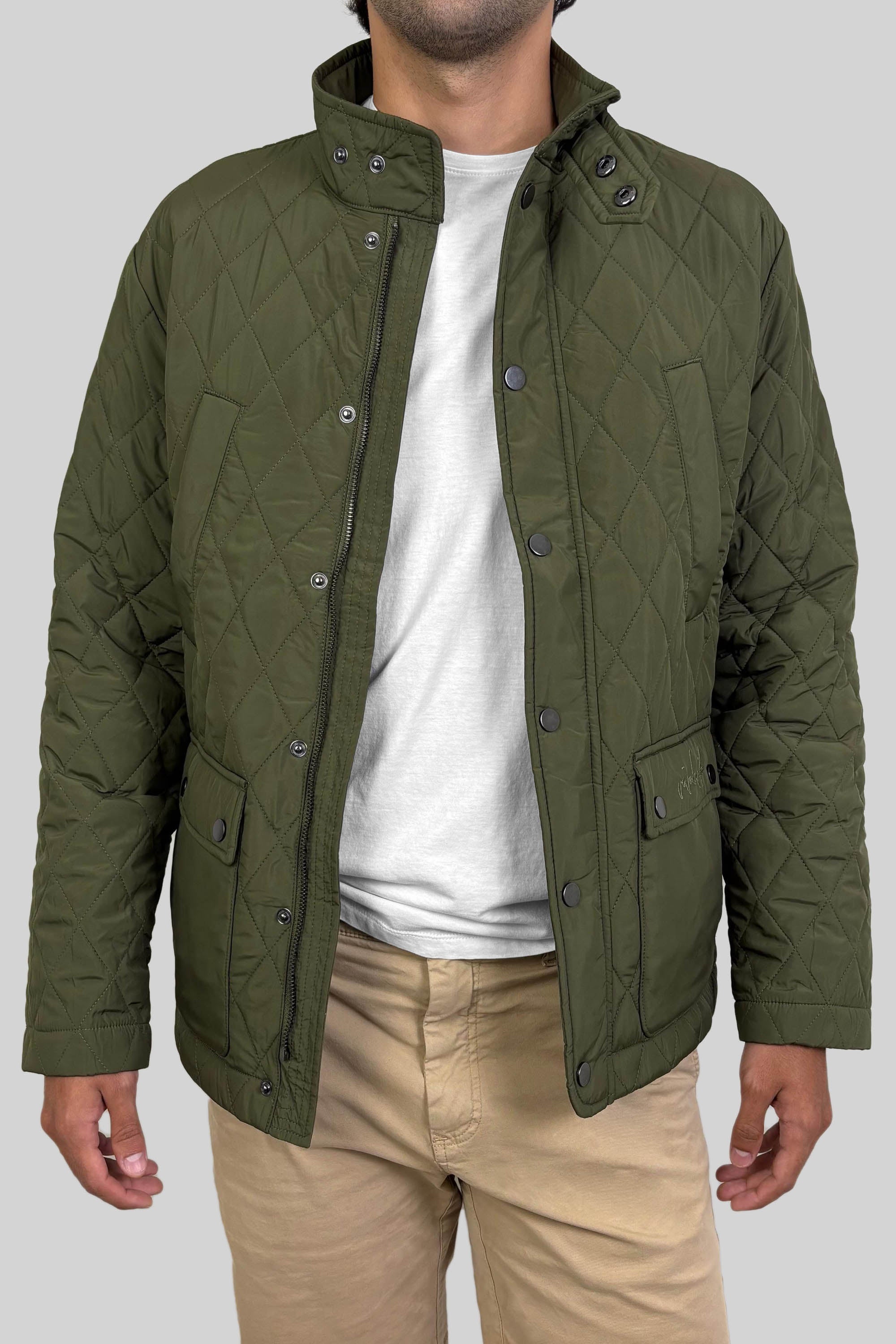 QUILTED JACKET MILITAR