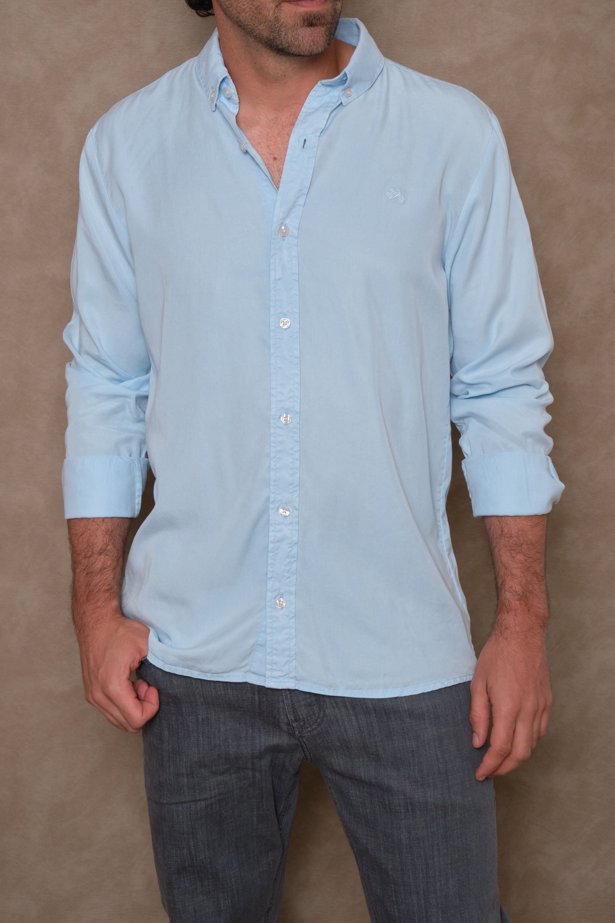 CAMISA LYOCELL NP ICE