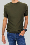 CREW NECK TEJIDA MILITAR