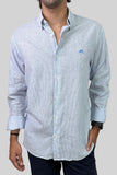 CAMISA LINO THIN LINES