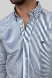 CAMISA DARK STRIPES